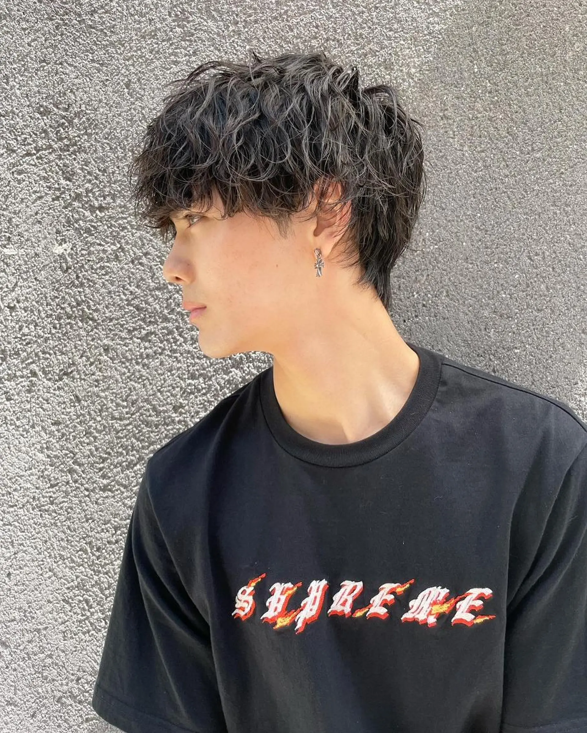 メンズ パーマ カット パーマ 波巻き/サーフカール 🌊吉野裕稀のヘアスタイル