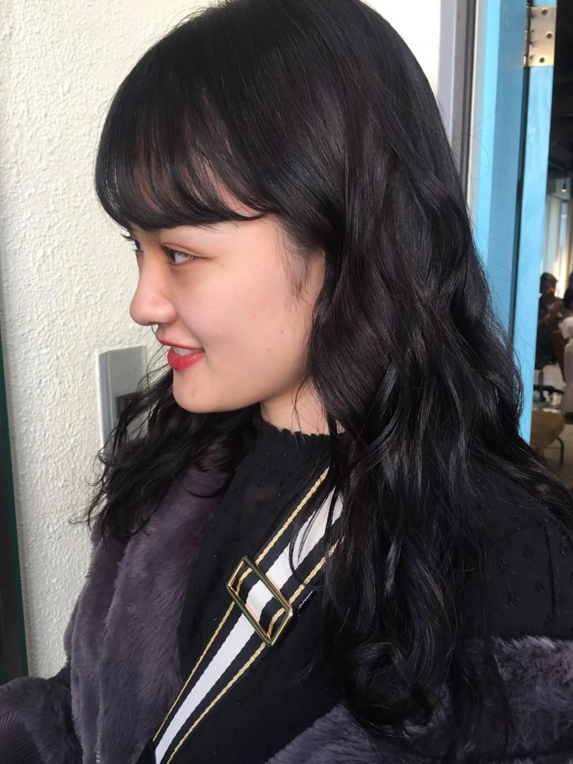 ミディアム カラー パーマ 💘透明感カラー💘 沖本 将宏のヘアスタイル