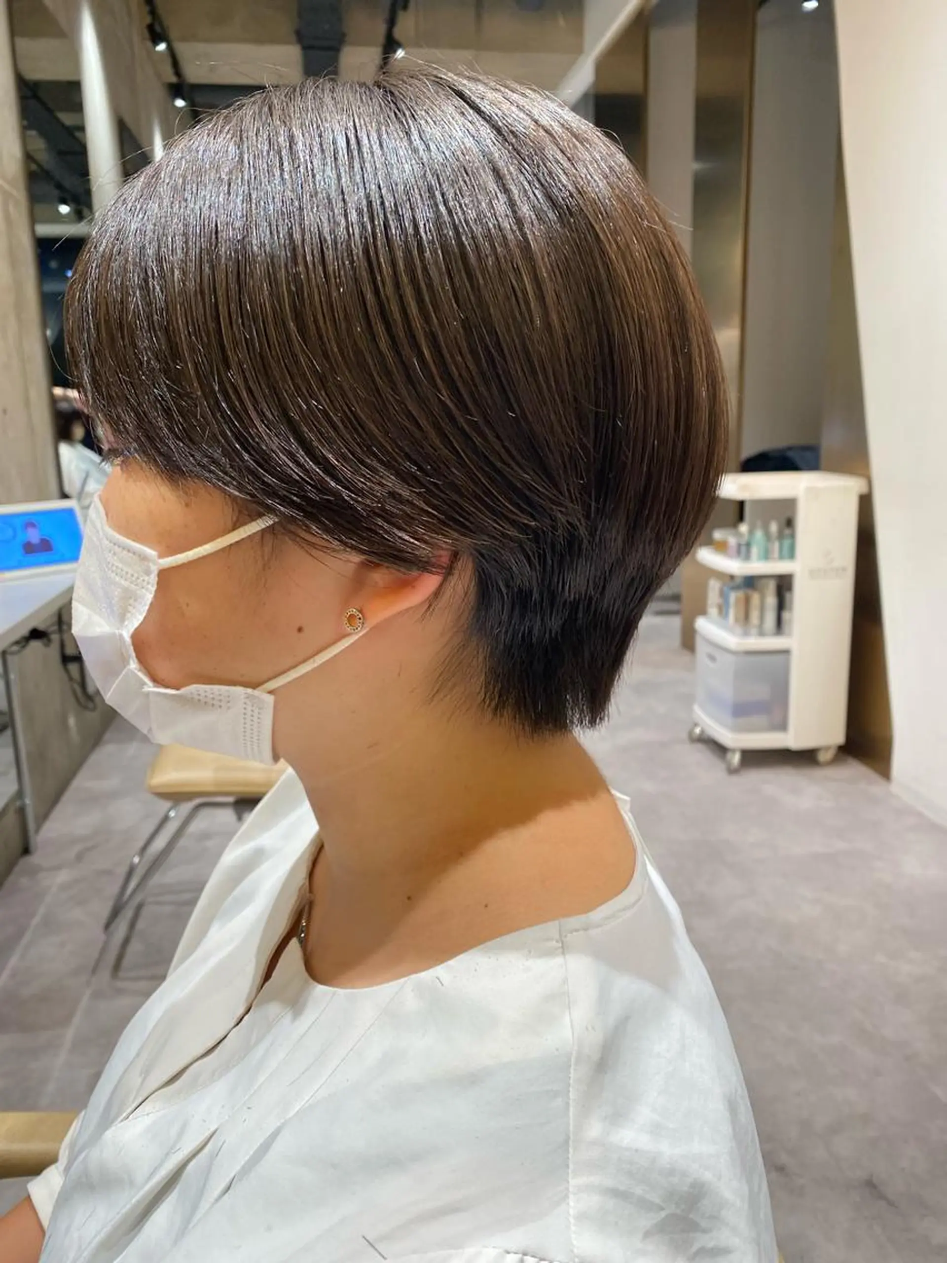 ショート すぎもと さき⚡️ 朝ラク・*パーマのヘアスタイル