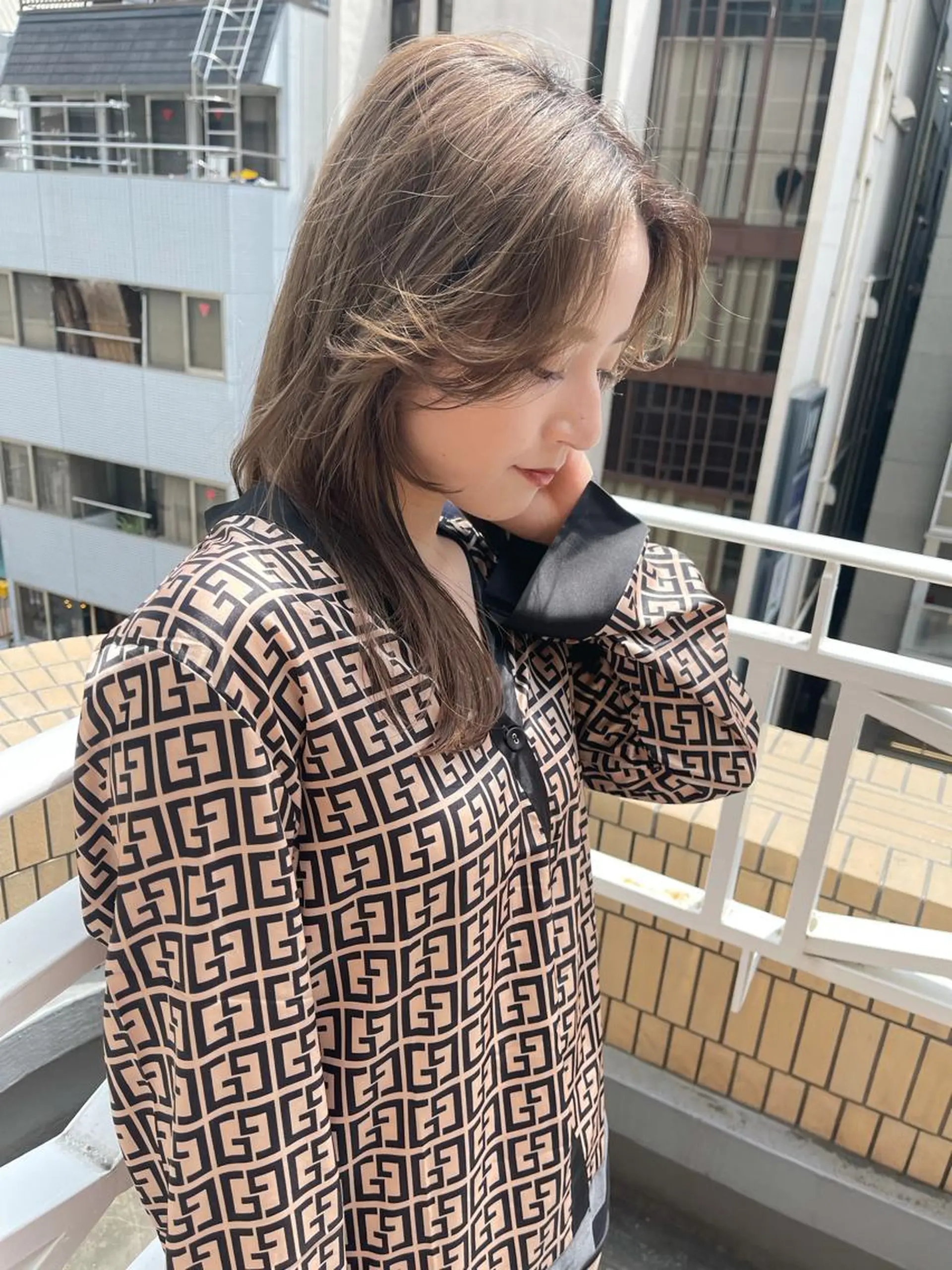 ロング ヘアカラー 韓国 / 中国ヘア 🦋Noniのヘアスタイル