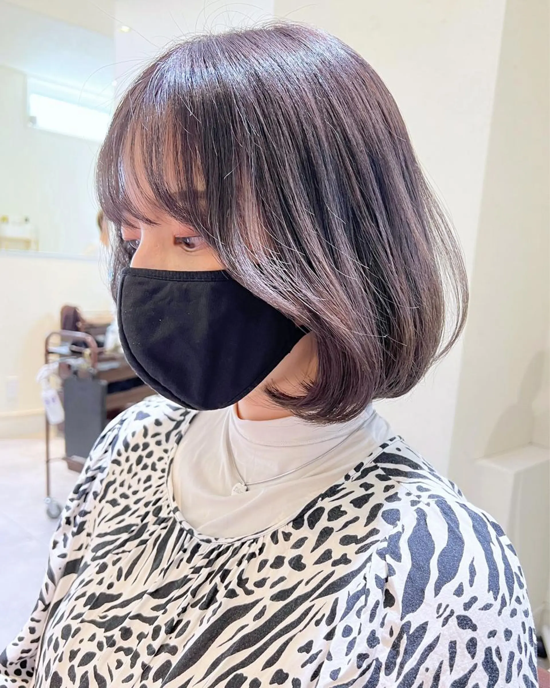 ミディアム カラー カット ヘアカラー 韓国ヘア×髪質改善 /yoshikaのヘアスタイル