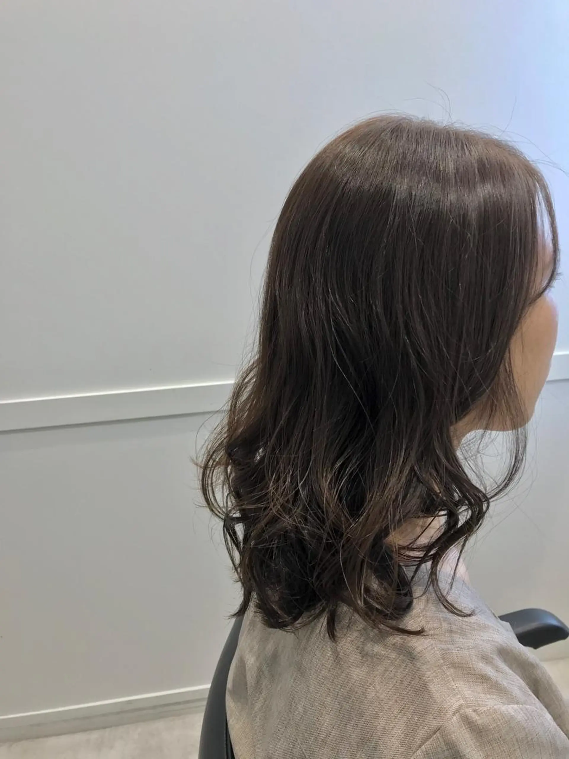 ミディアム カラー ブリーチ 透明感カラー ブリーチなしカラー GO TODAY SHAiRE SALON 横浜Mare所属・🫧こおりやま なつみ🫧のヘアスタイル