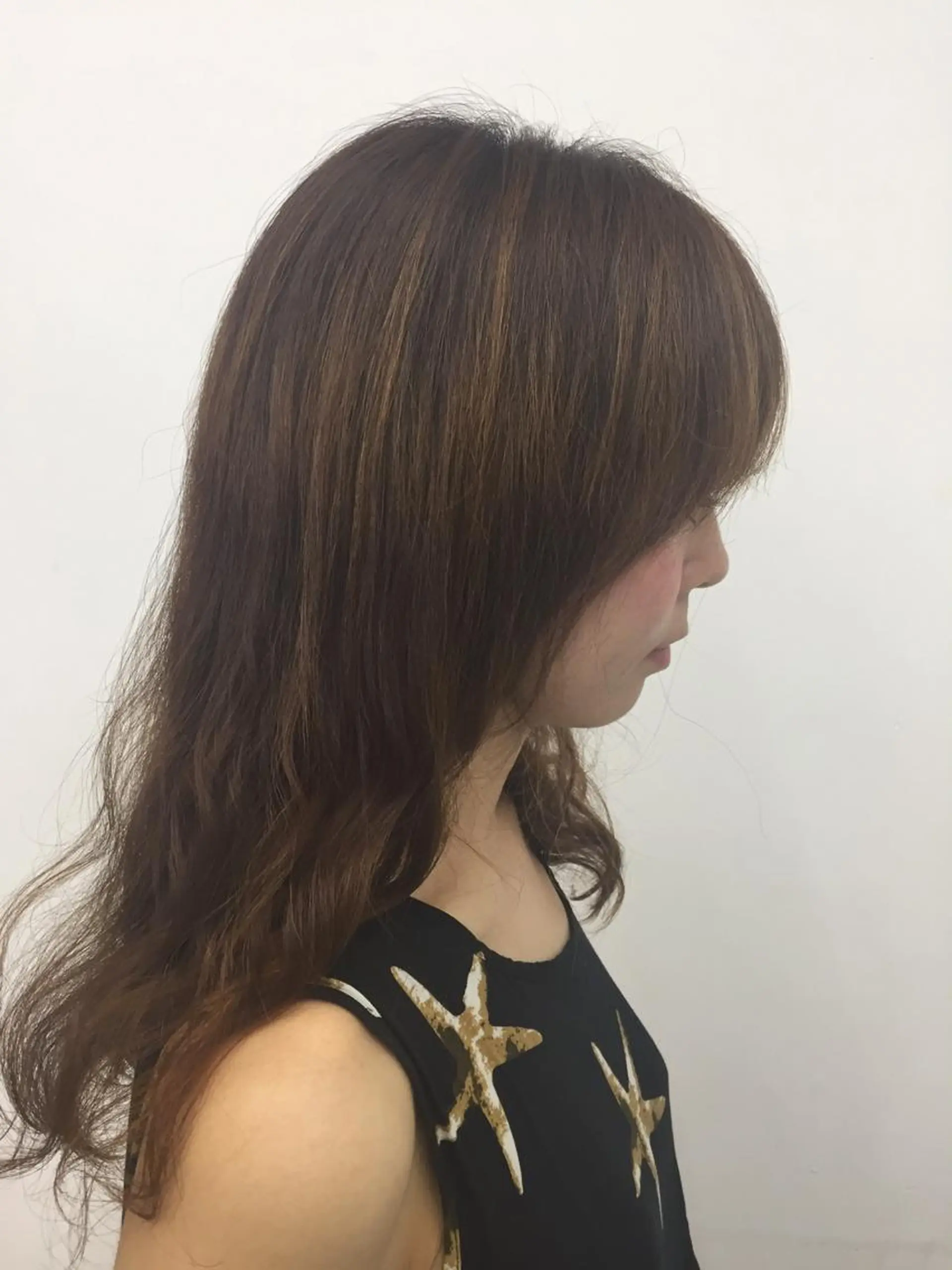 ロング カラー 外国人風カラー 岩崎 裕司のヘアスタイル