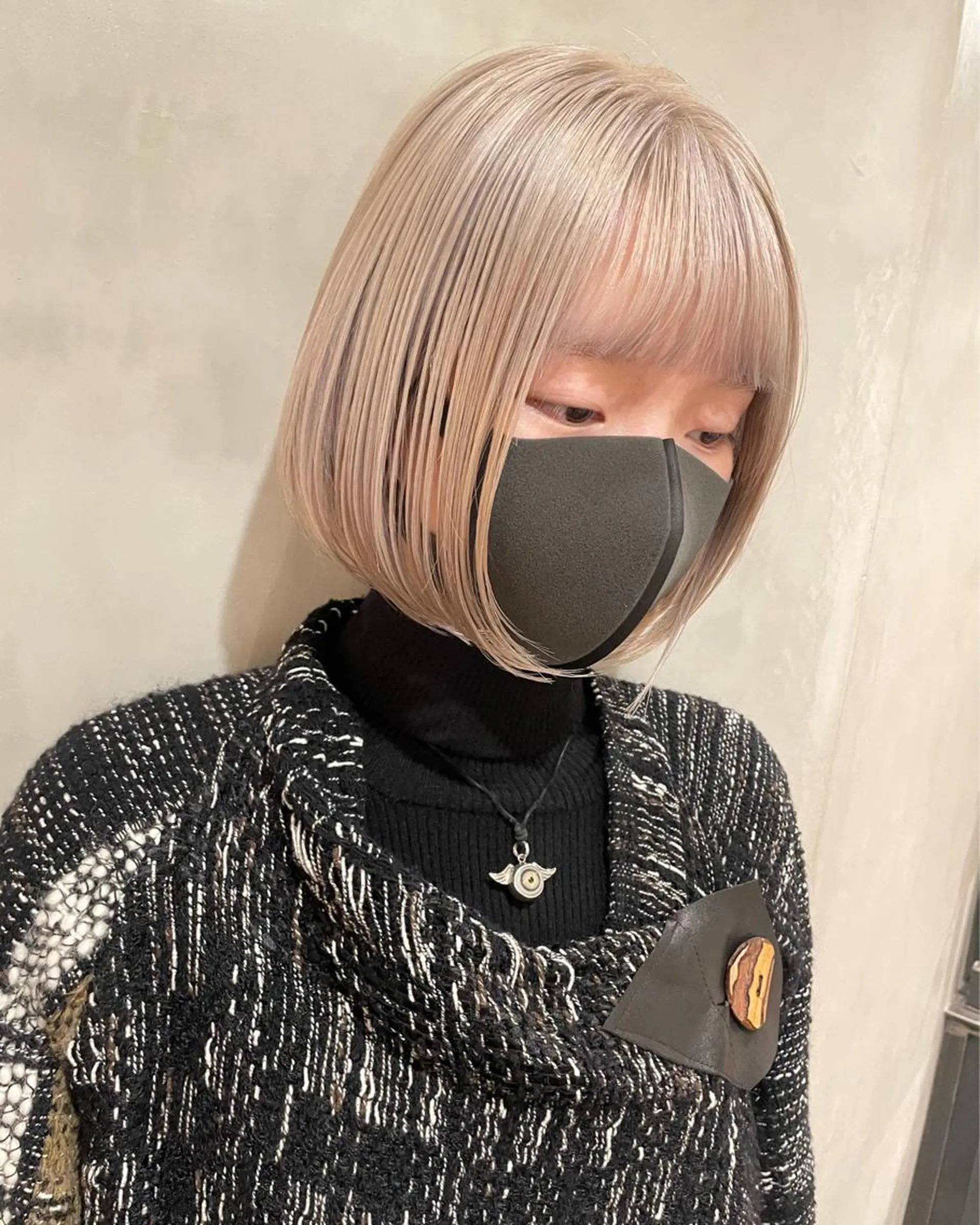 ショート カラー カット ヘアカラー トリートメント 優 作のヘアスタイル
