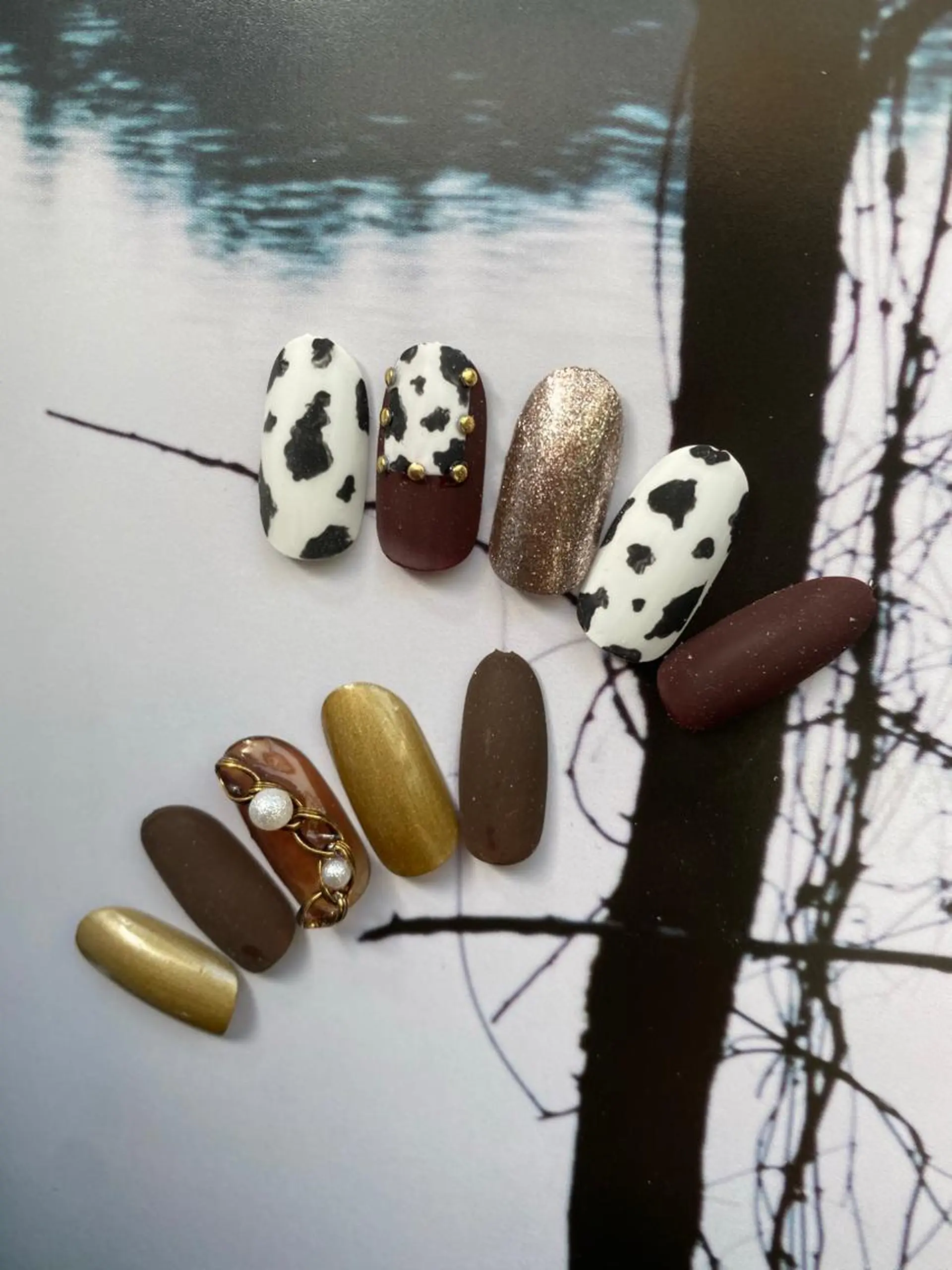 ネイル Lu, ema nailのネイルデザイン