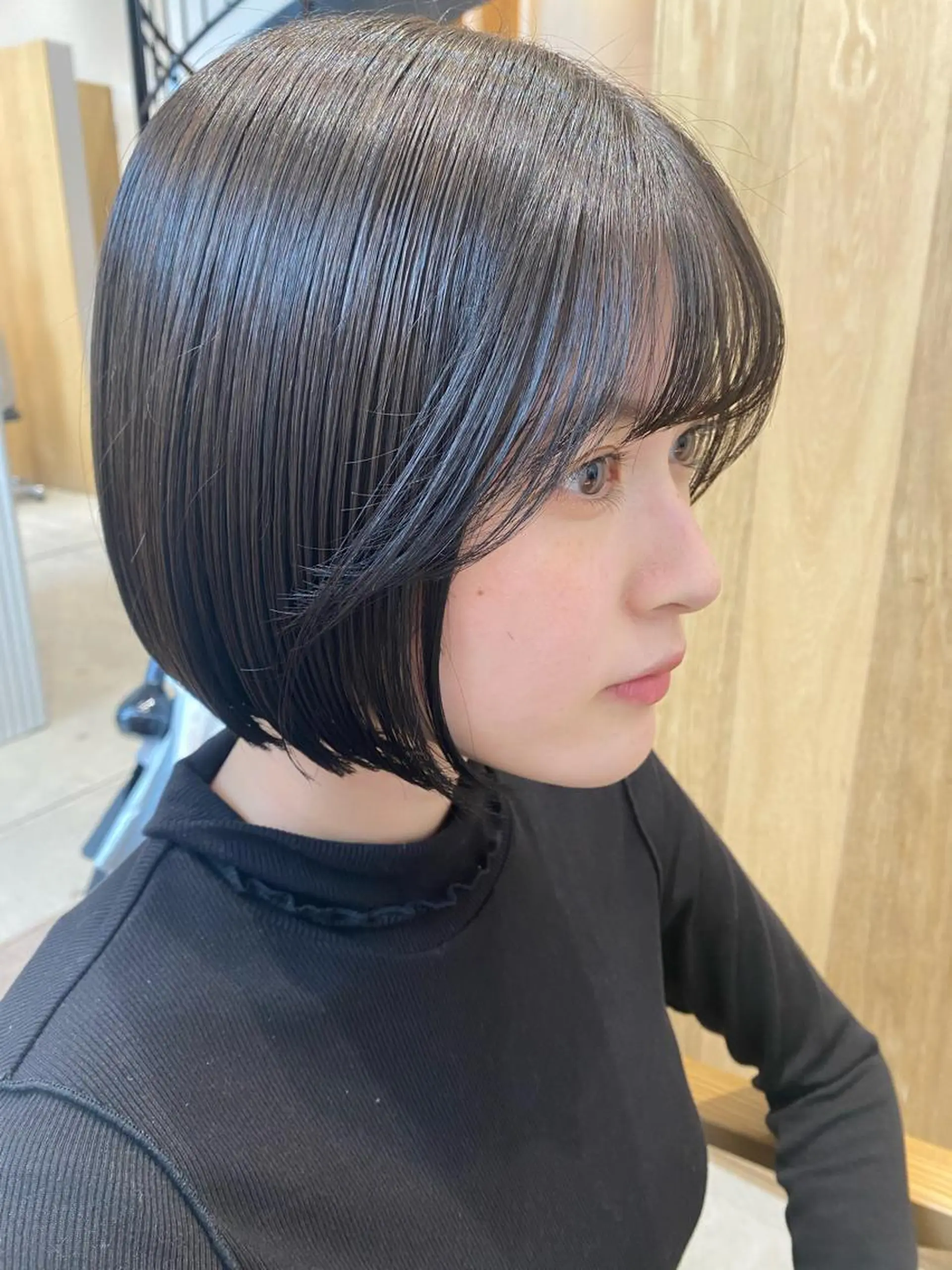 ショート アッシュ アッシュグレー 🎀ブリーチなし 透明感🎀yuhiのヘアスタイル