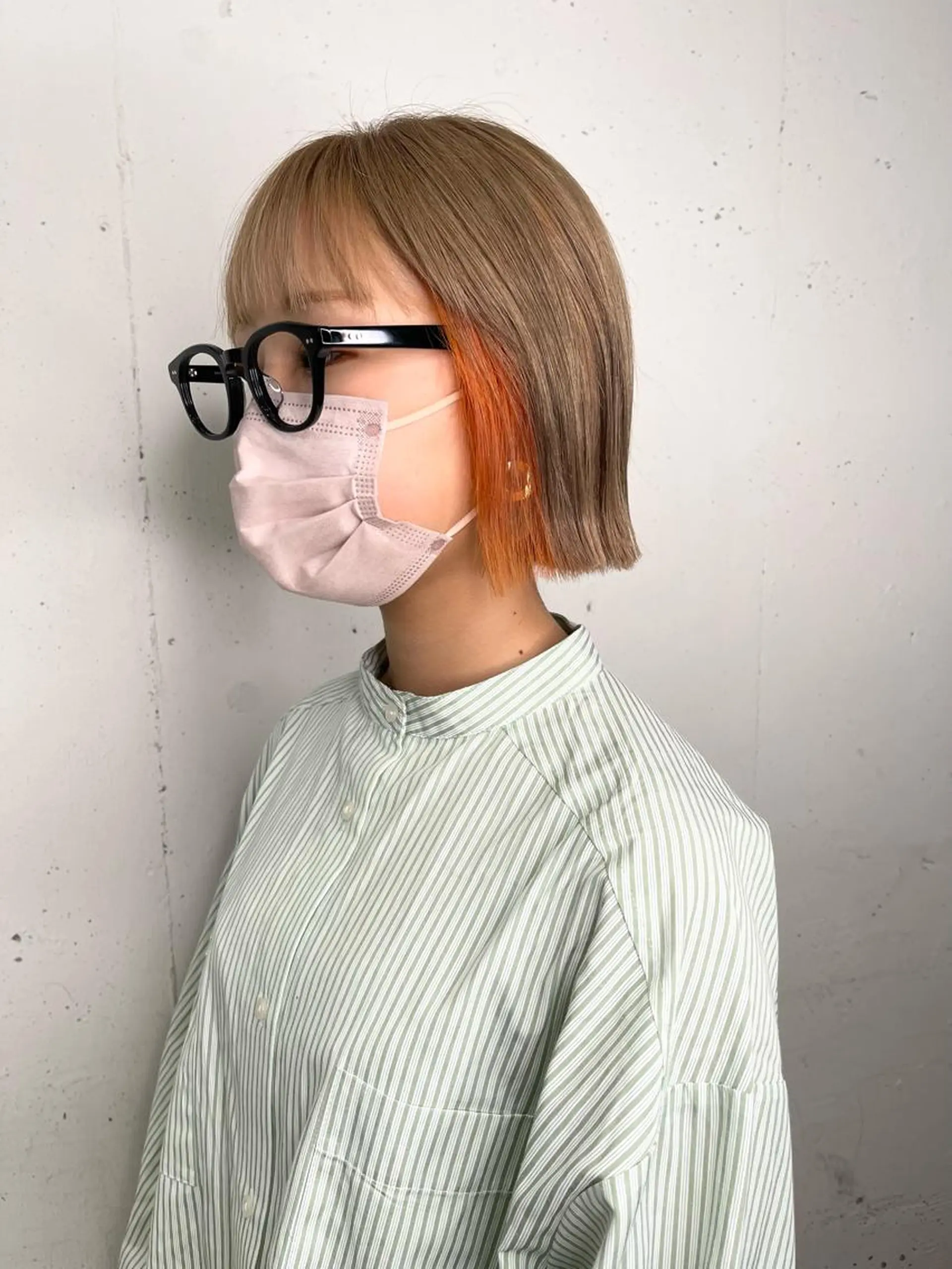 ミディアム カラー flammeum 藤枝店所属・RINO 🌙トレンドスタイルのヘアスタイル