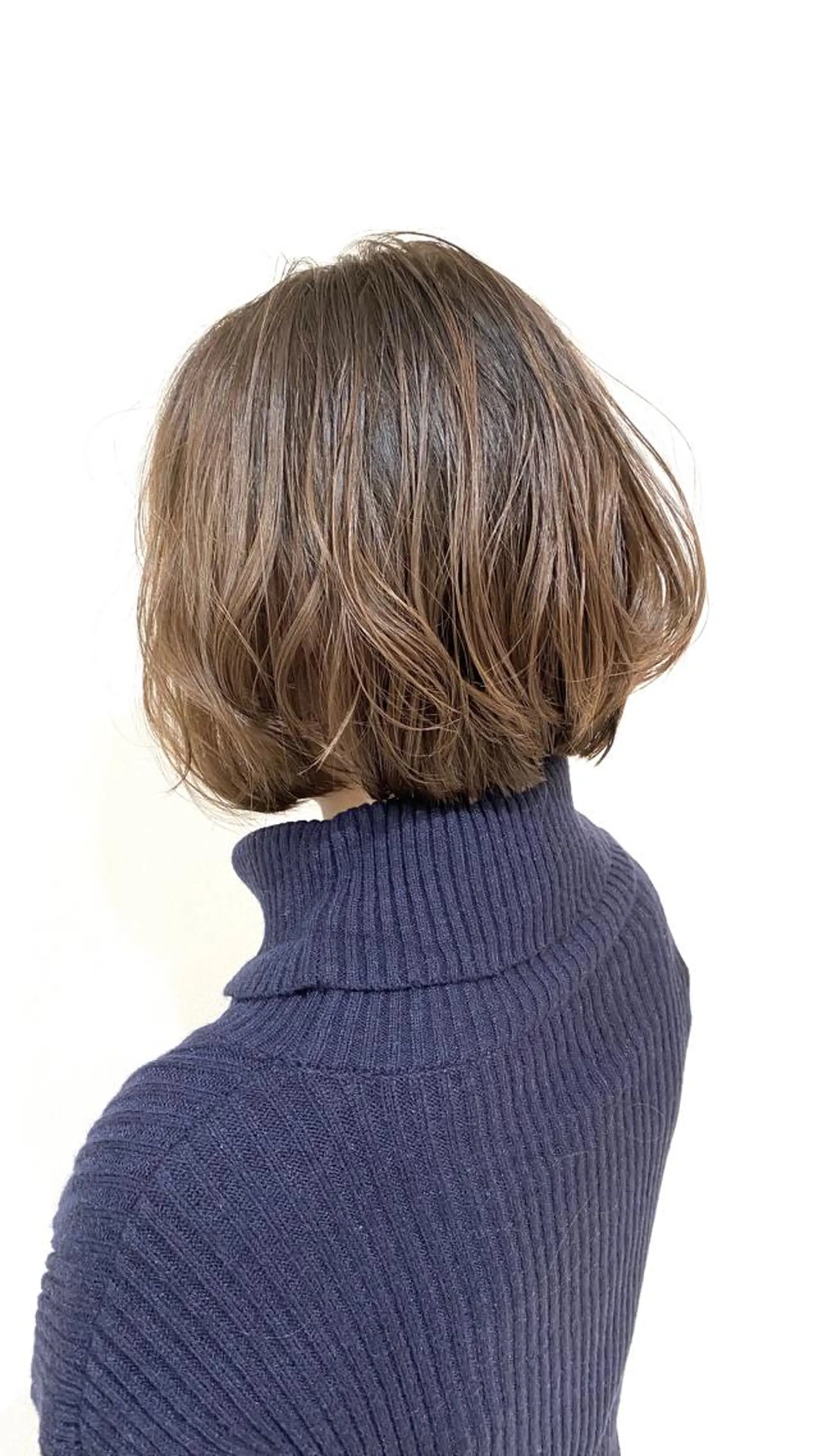 ミディアム カット パーマ Maison 寺尾拓朗のヘアスタイル