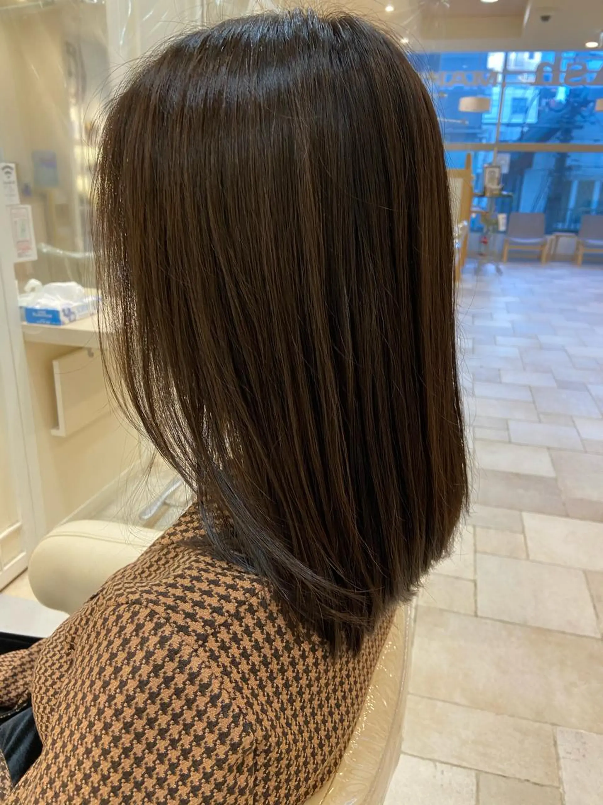 ミディアム カラー ヘアアレンジ ヘアカラー トリートメント Mirai 🧸のヘアスタイル
