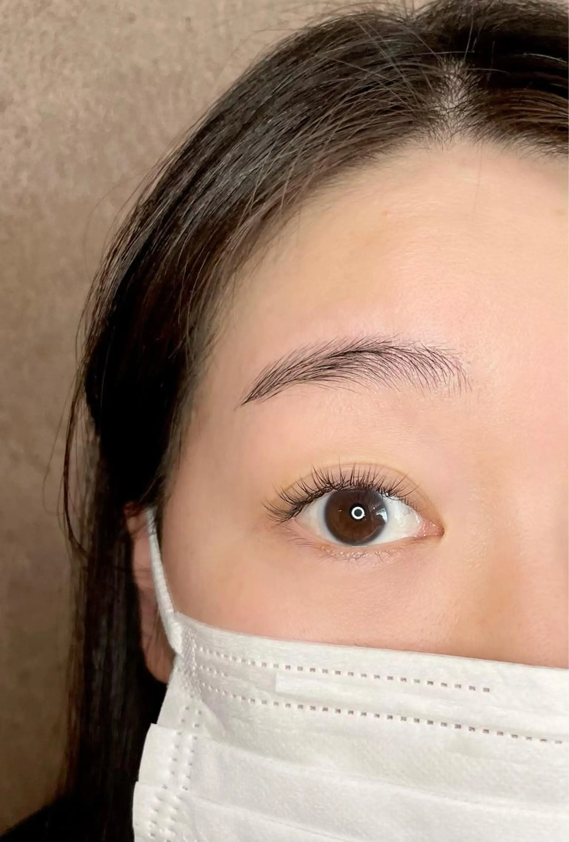 マツエク・マツパ フラットラッシュ ナチュラル マツエク YUNIKO eyelashのマツエク・マツパデザイン