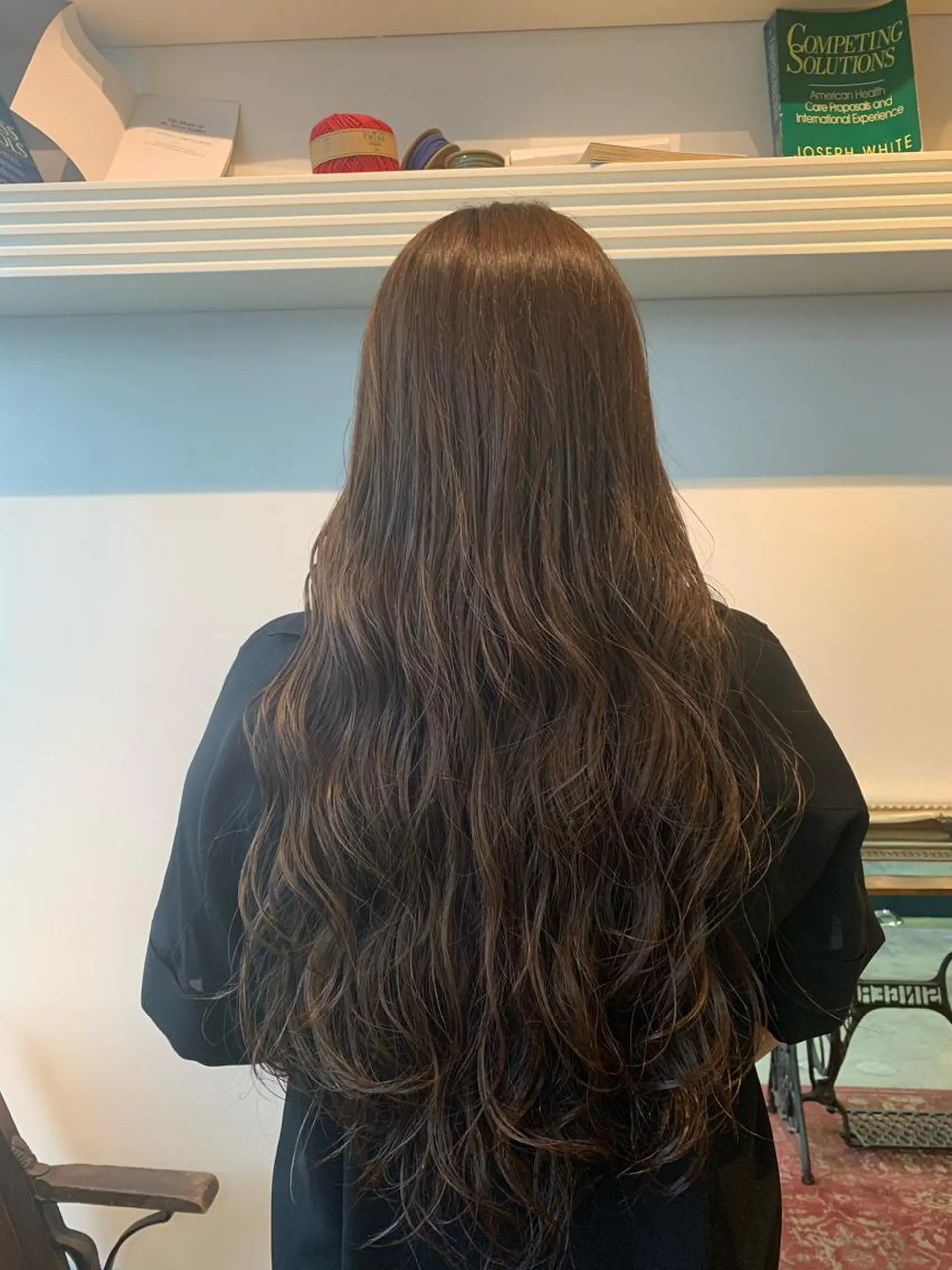 ロング カット ヘアカラー トリートメント ヘッドスパ ヘアセット 山口 竣也のヘアスタイル