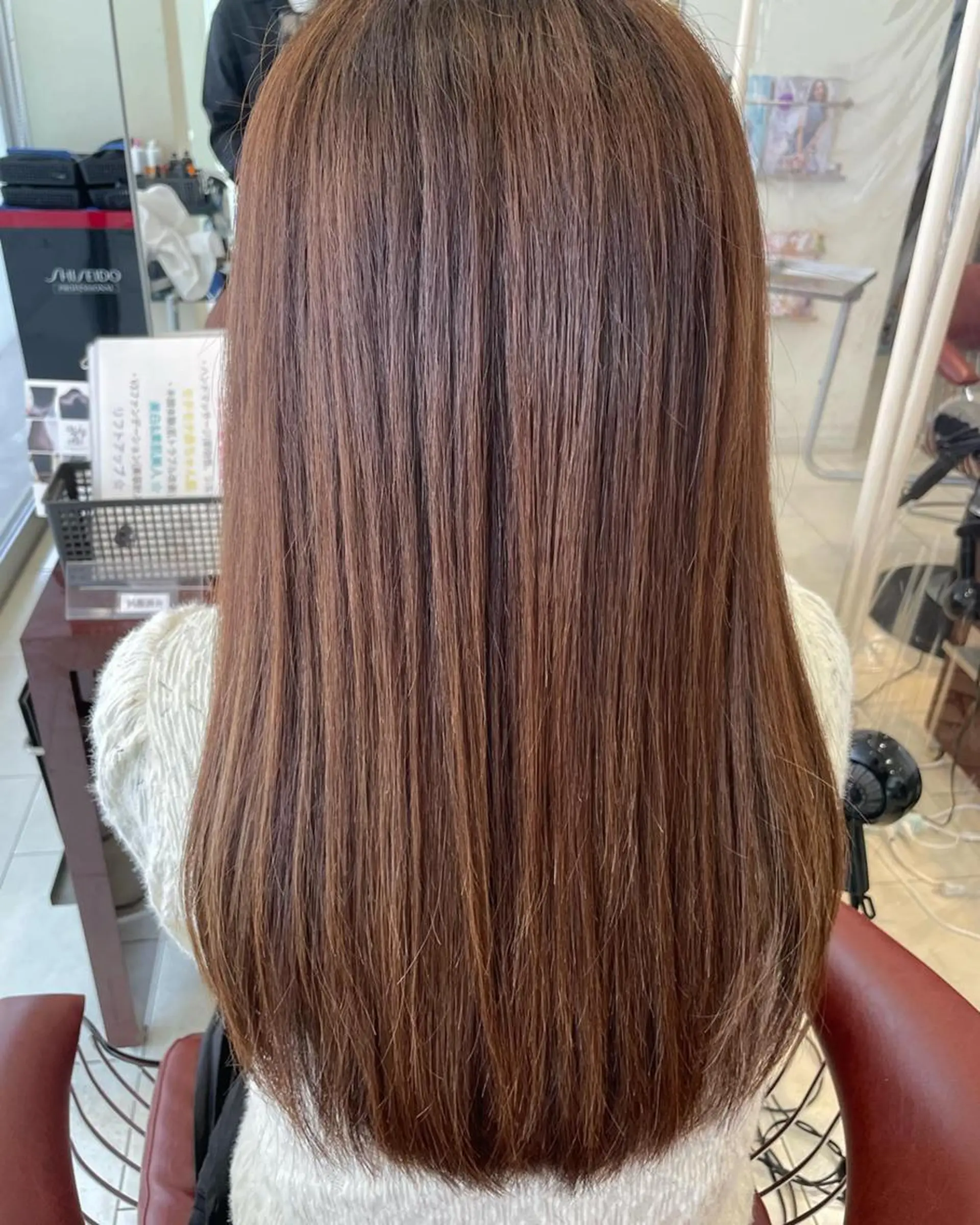 ミディアム カラー パーマ ヘアアレンジ メンズ キッズ マツエク・マツパ ケアカラー パリジェンヌラッシュリフト まつげパーマ エクステ 髪質改善 sara 荒井店のヘアスタイル