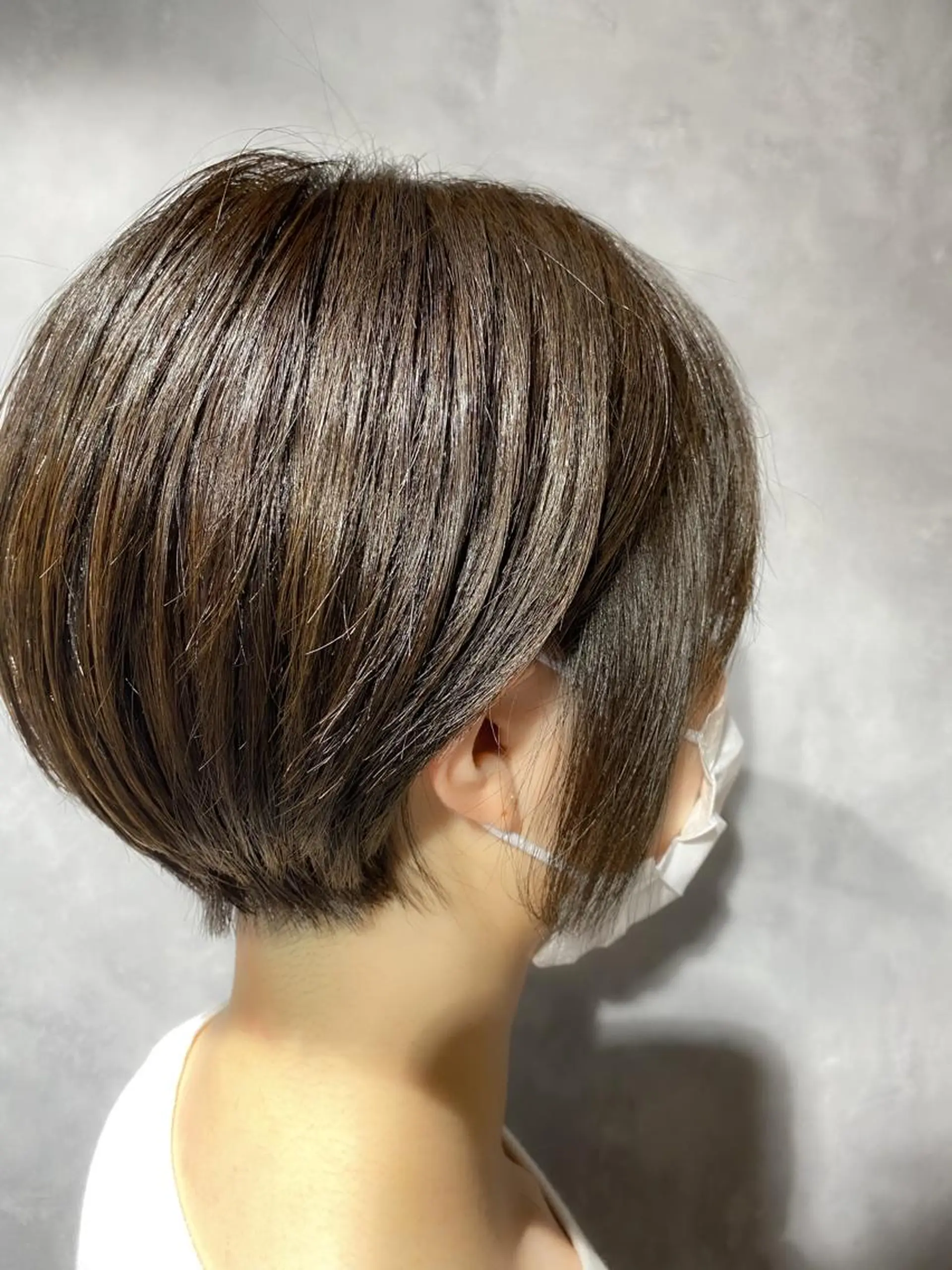 ショート カラー ショートボブ ボブ ショートヘア カット ヘアカラー トリートメント 久保亮太 /大人ショートのヘアスタイル