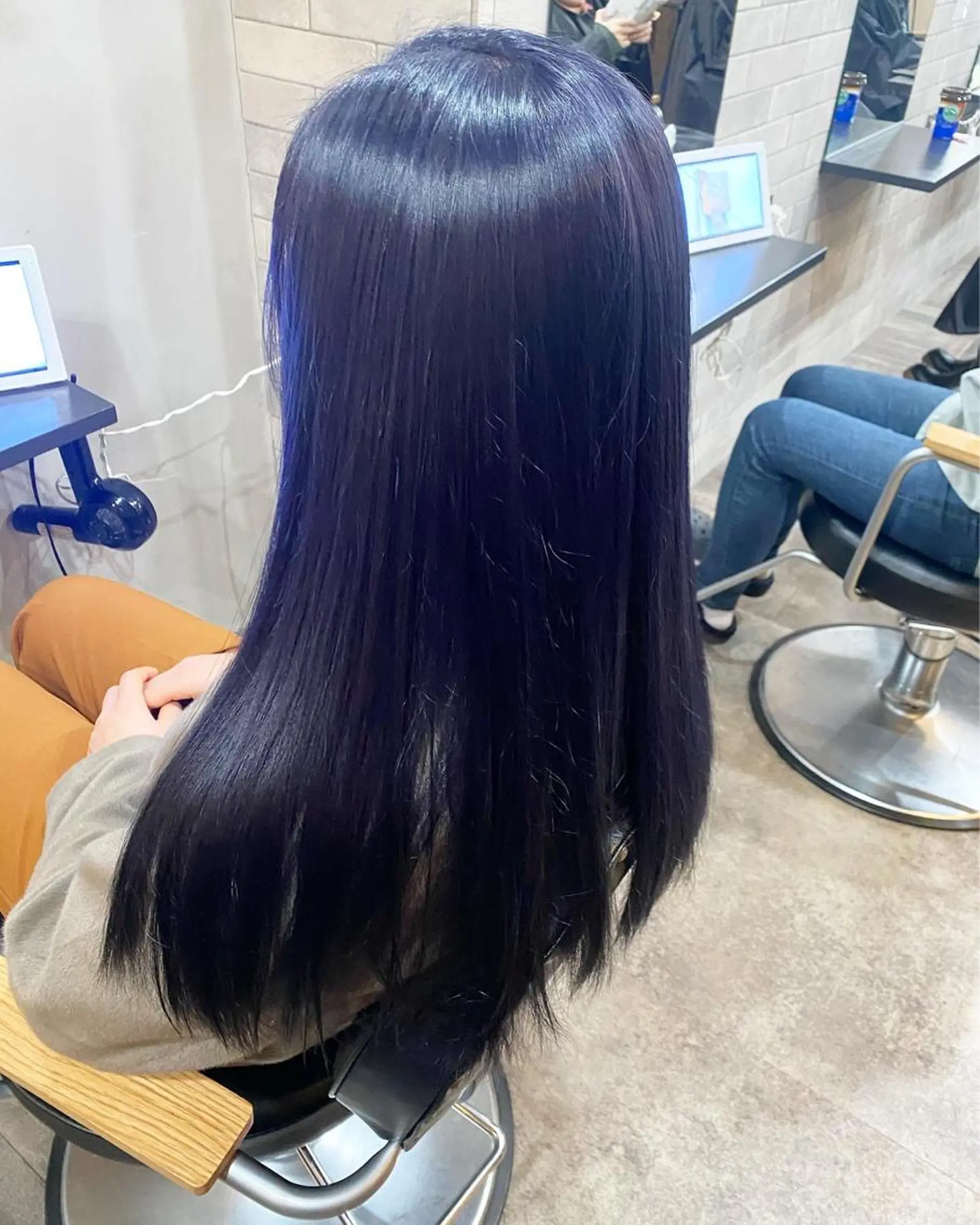 ロング ヘアカラー トリートメント sail所属・sail ミウのヘアスタイル