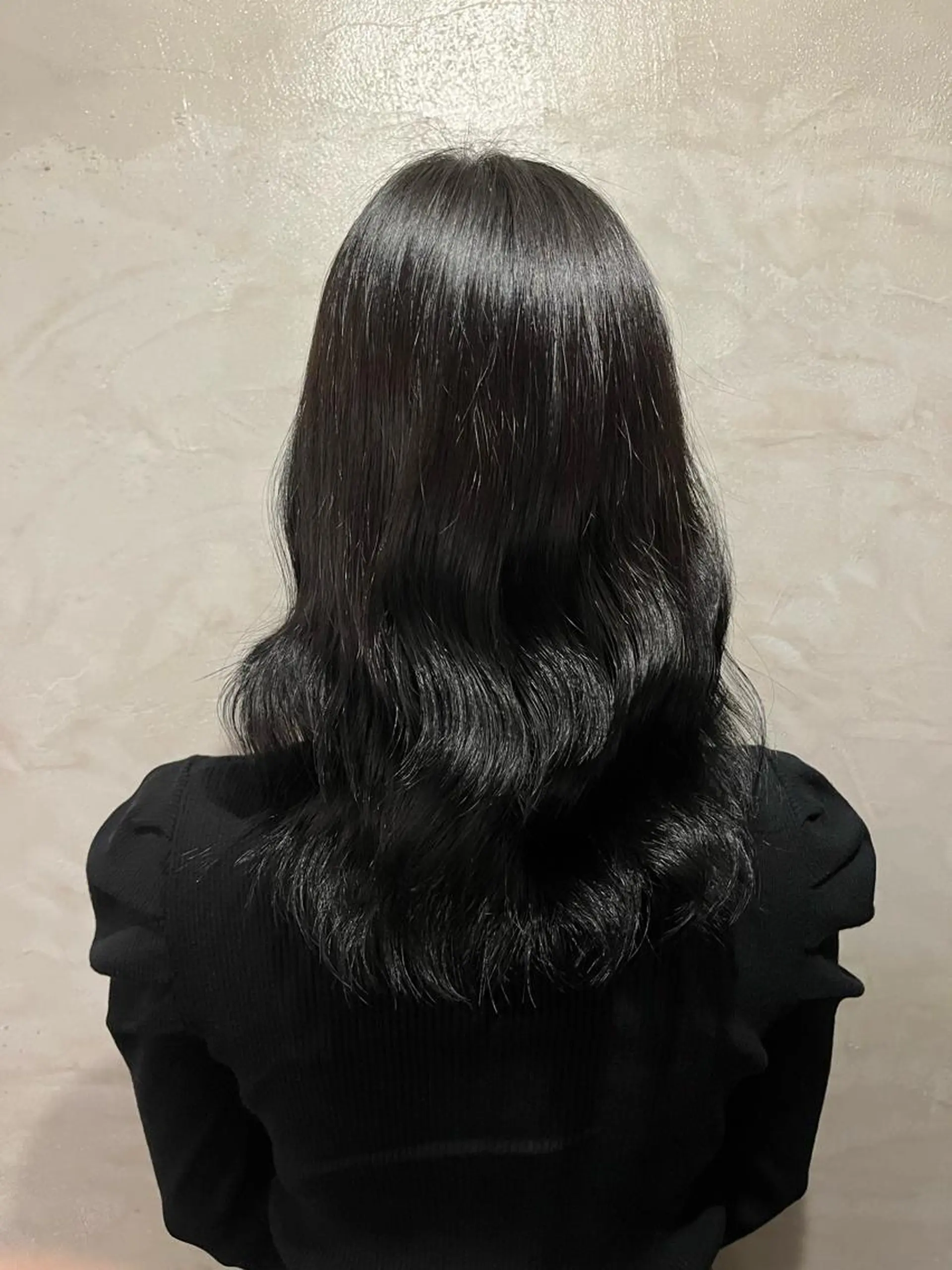 セミロング カラー ヨシンモリ FUJINO RYOのヘアスタイル