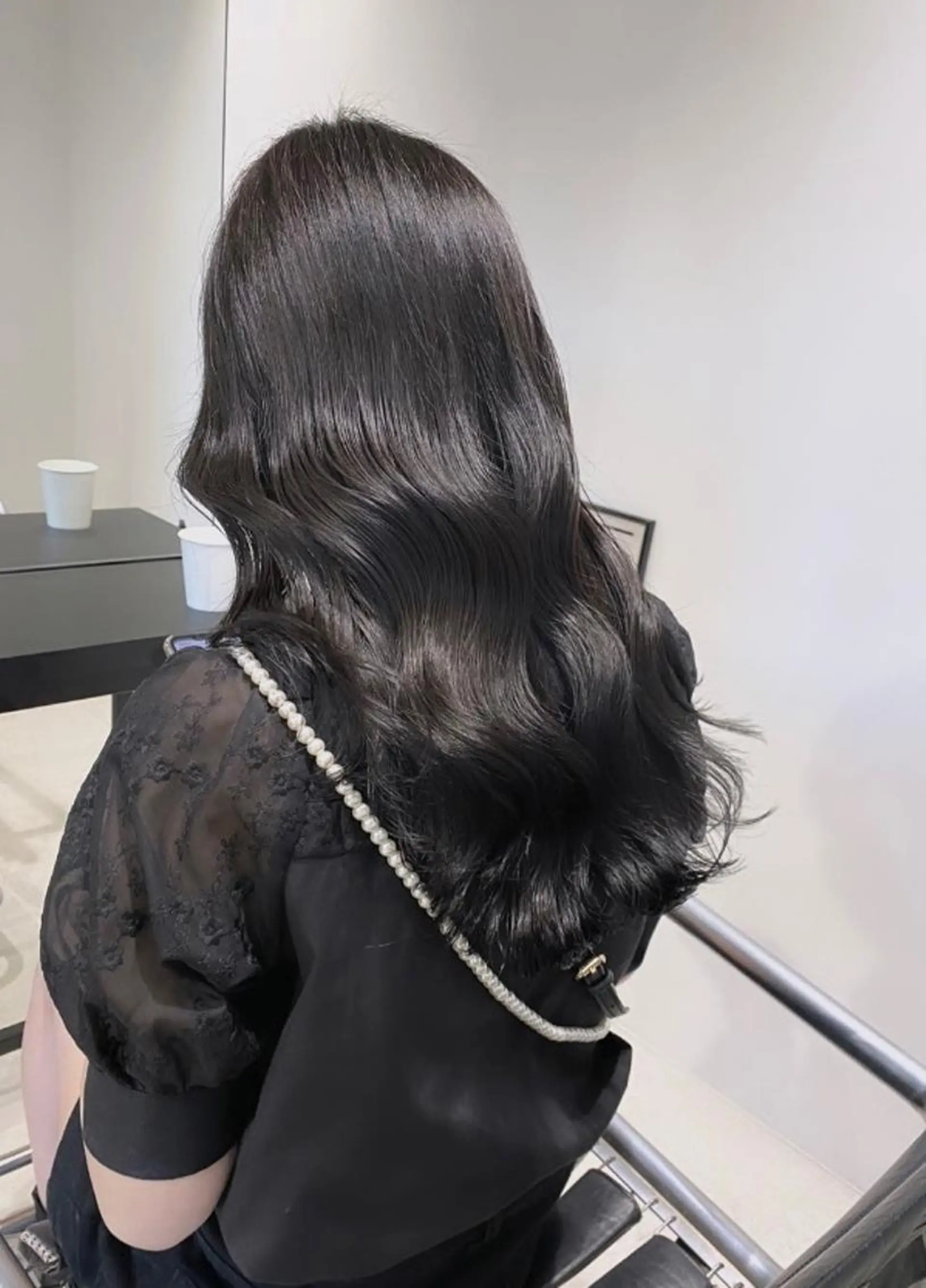 セミロング カット ヘアカラー トリートメント 🌫️大人韓国ヘア 🌫️naoyaのヘアスタイル