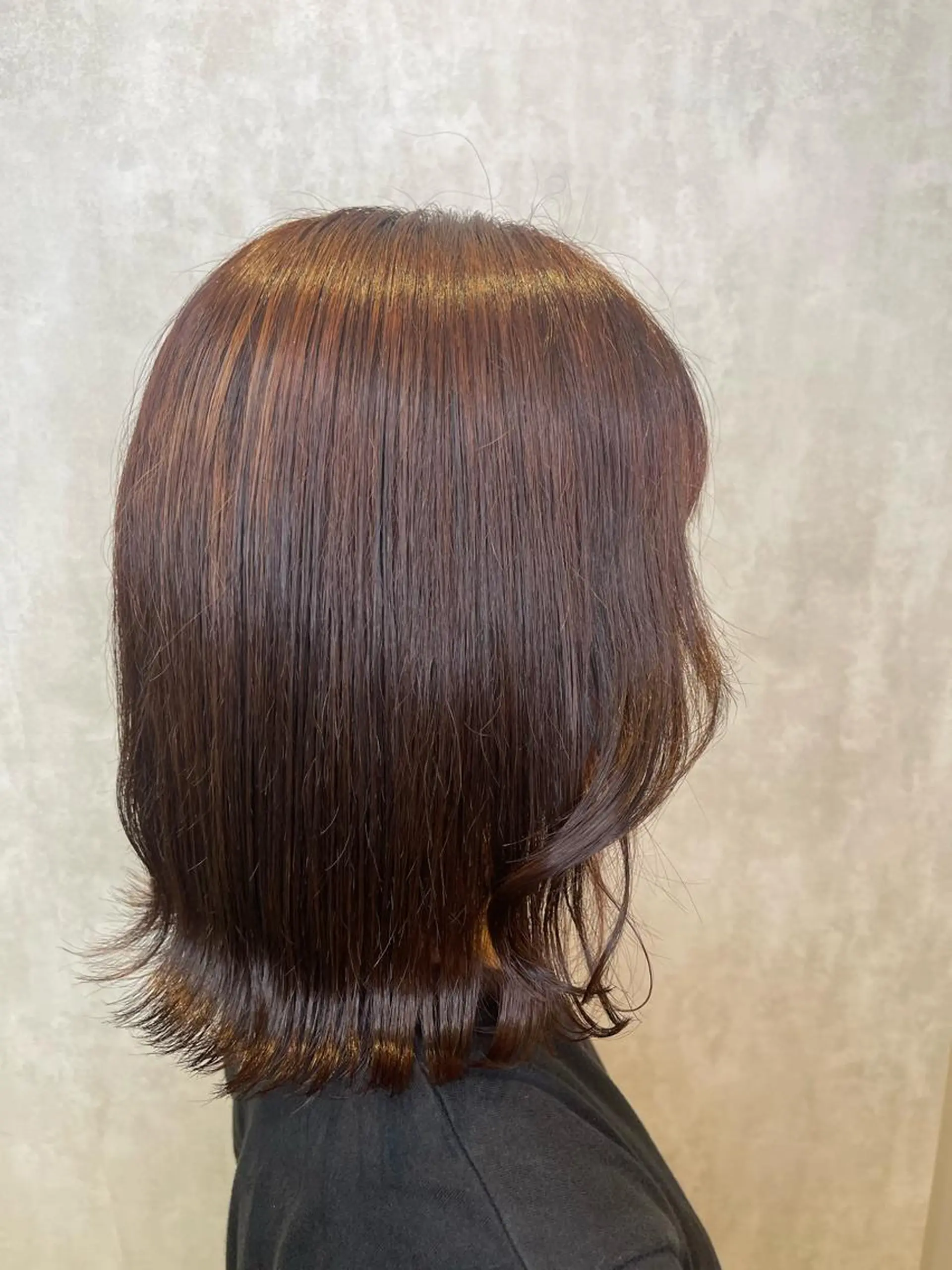ミディアム カラー カット ヘアカラー fizelleあべのルシアス所属・fizelle阿倍野 ゆーしんのヘアスタイル