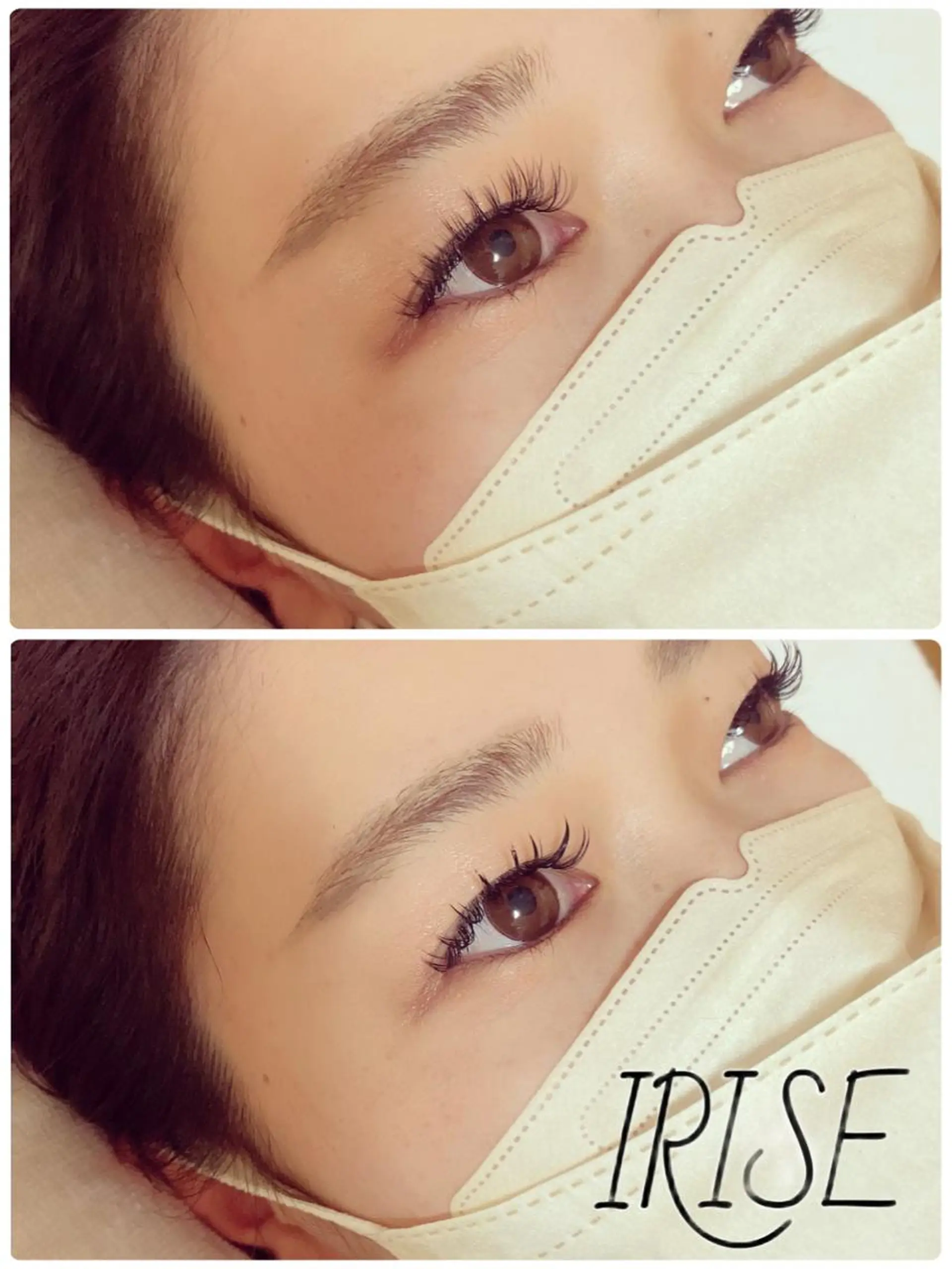 マツエク・マツパ バインドロック ナチュラル salon de   irise所属・salon de iriseのマツエク・マツパデザイン