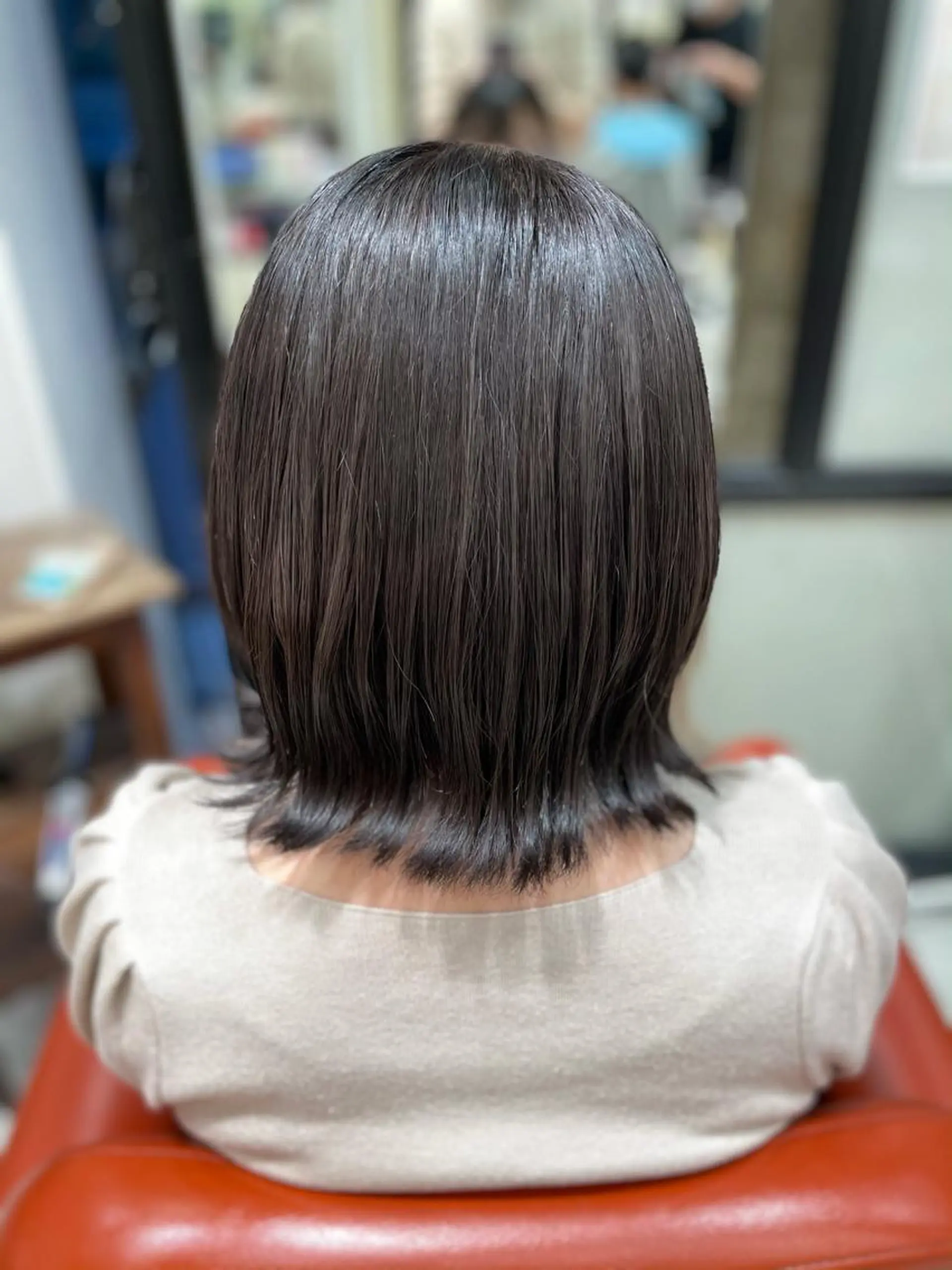 ミディアム カラー 井上 武輝のヘアスタイル