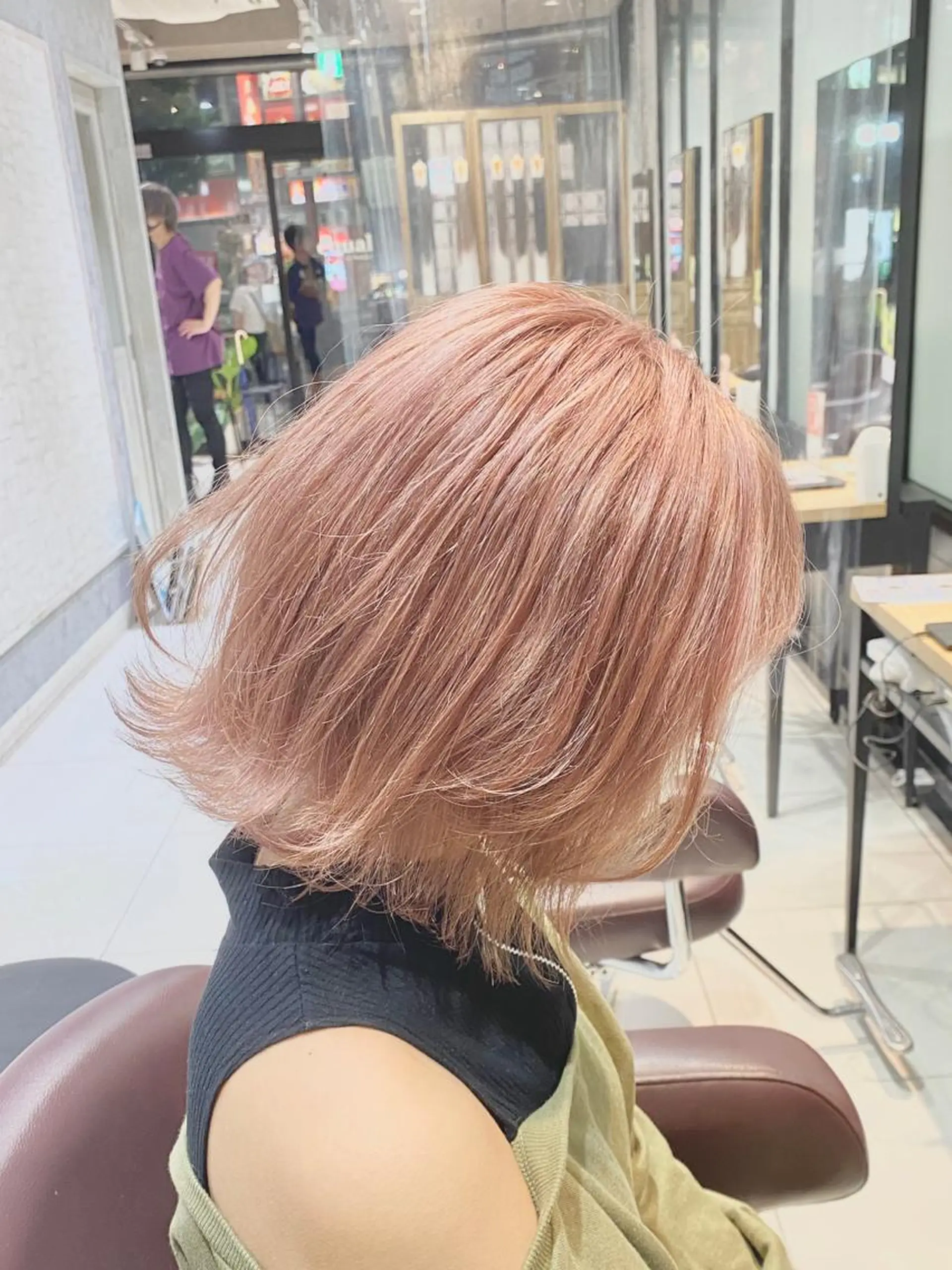ショート カラー 髪質改善専門店QOLU所属・✨髪質改善専門店✨ QOLU✨のヘアスタイル