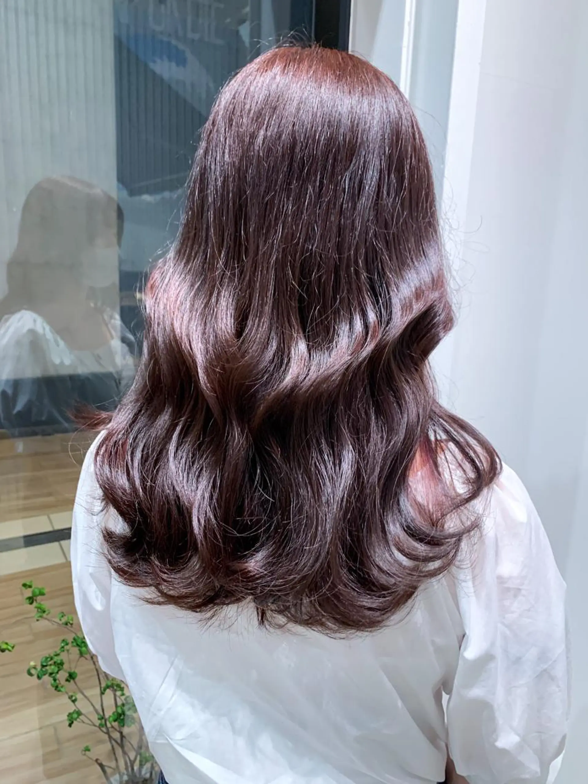 セミロング カラー ヘアアレンジ カット ヘアカラー トリートメント yuka .のヘアスタイル