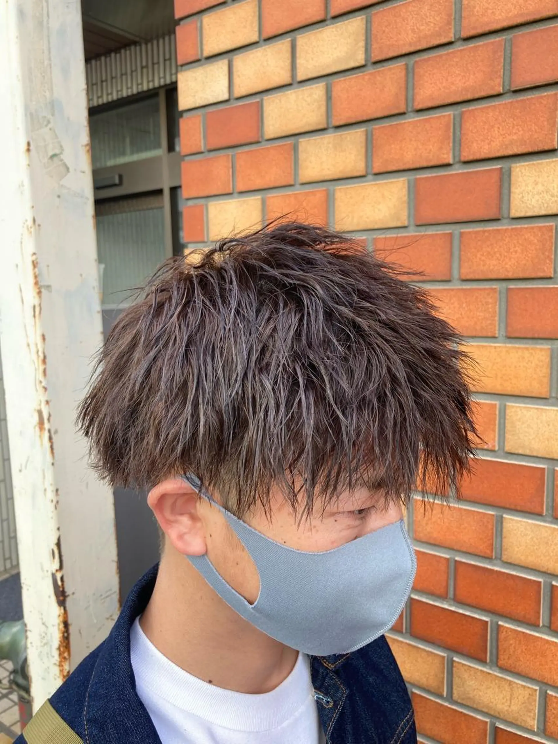 メンズ カット パーマ メンズ特化 TAKUYAのヘアスタイル