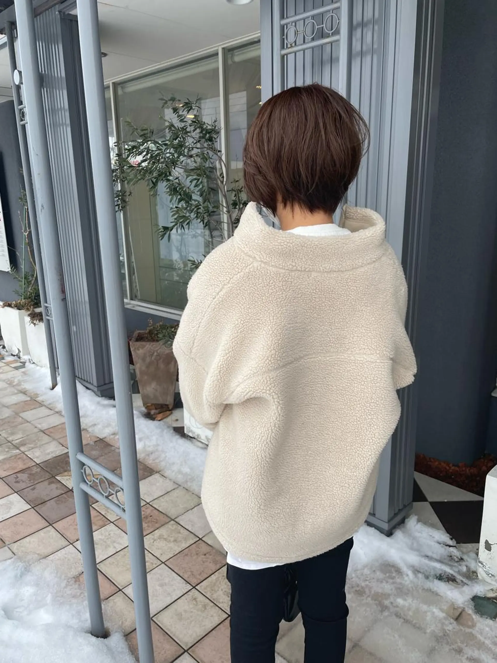 ショート カラー ショートヘア カット ヘアカラー 佐々木 麻純のヘアスタイル