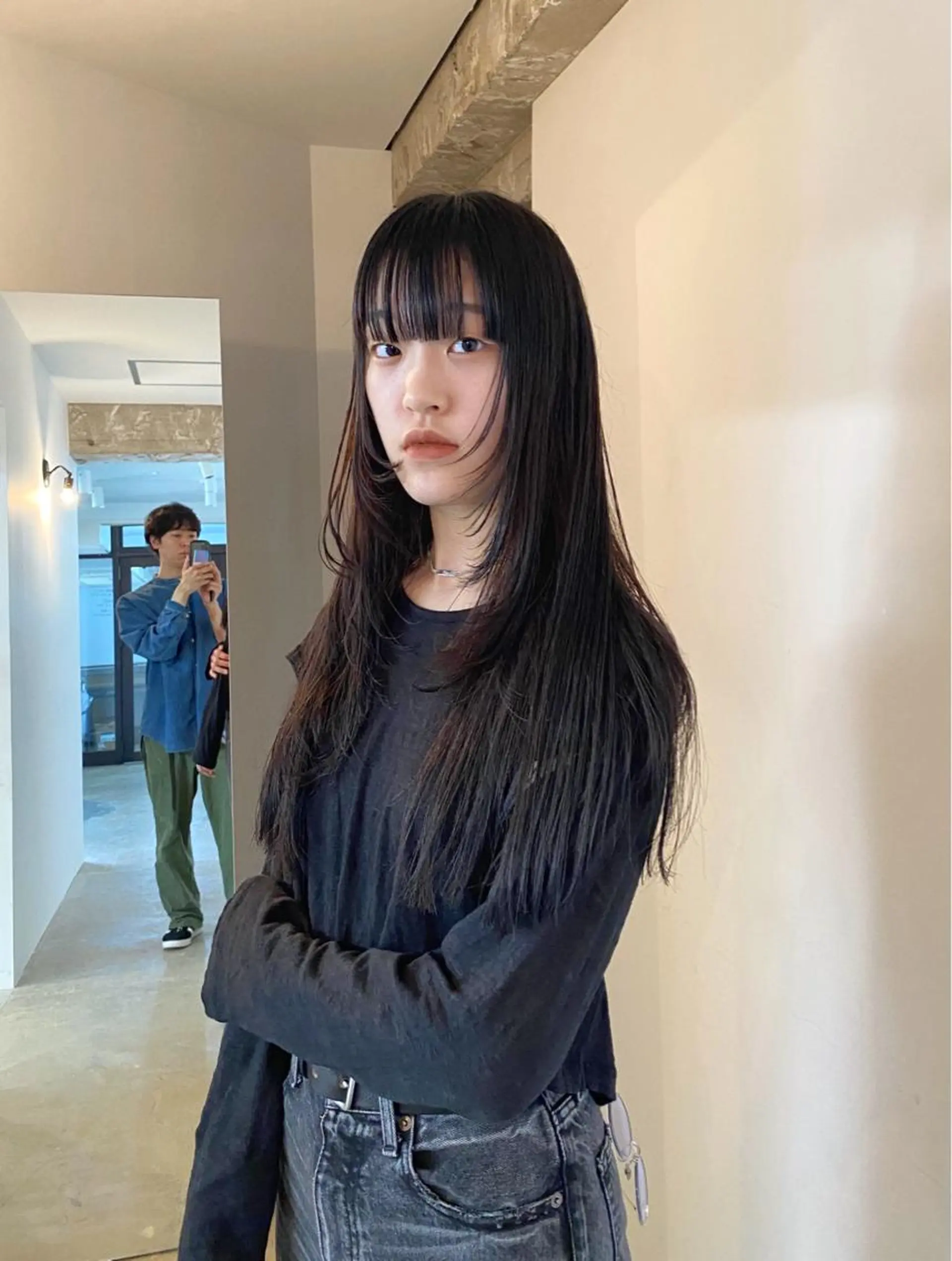 ロング カラー カット ヘアカラー GATTACA所属・KEI gattacaのヘアスタイル