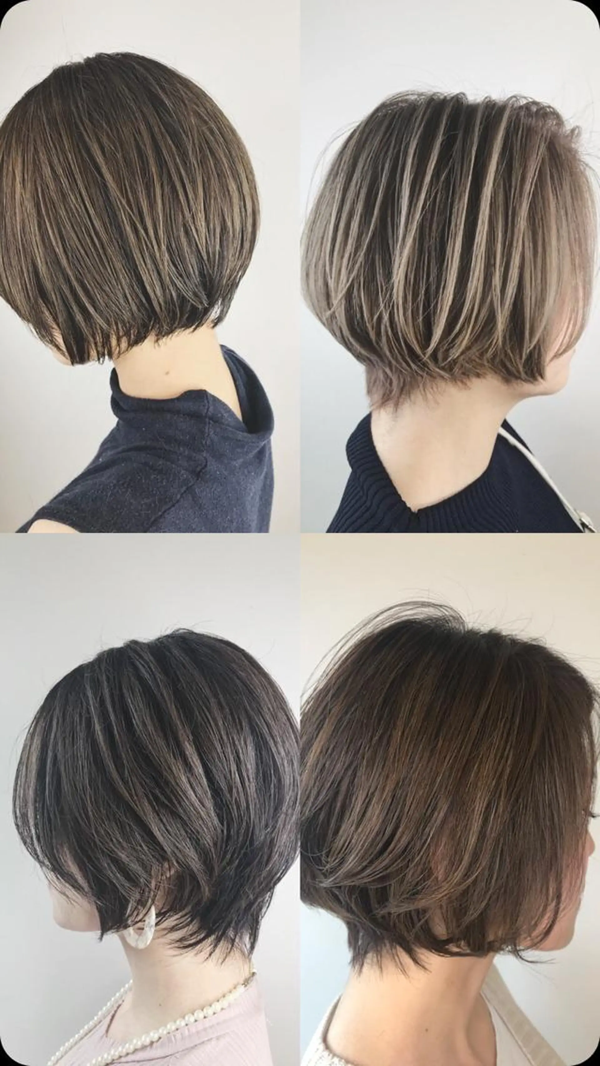ショート カラー Chere -rosso-金剛店のヘアスタイル