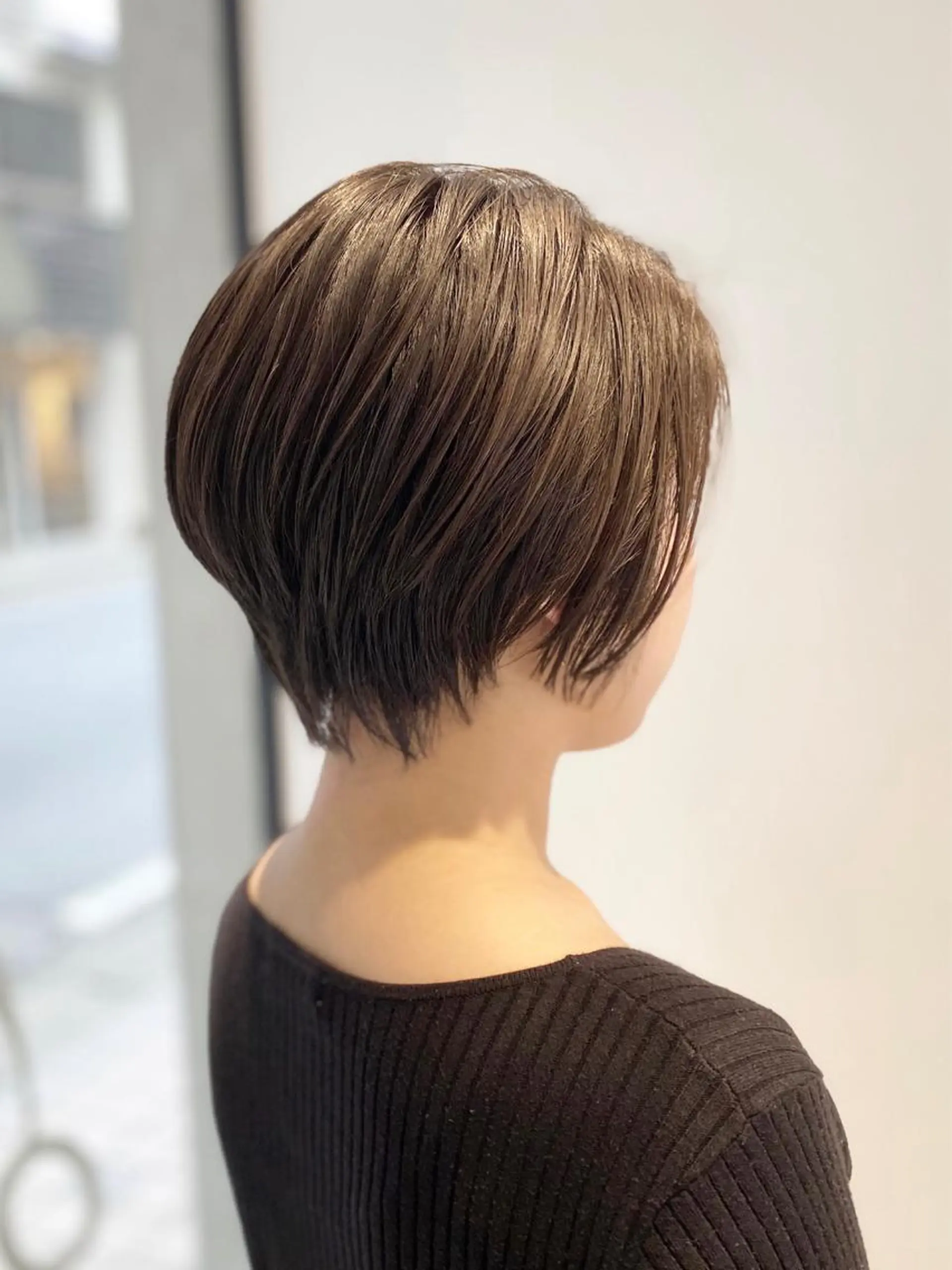 ショート カラー アッシュ ブルーカラー ブルーアッシュ ショートヘア 柏サニーズ✂︎クセ毛 ◎ショート◎正樹のヘアスタイル