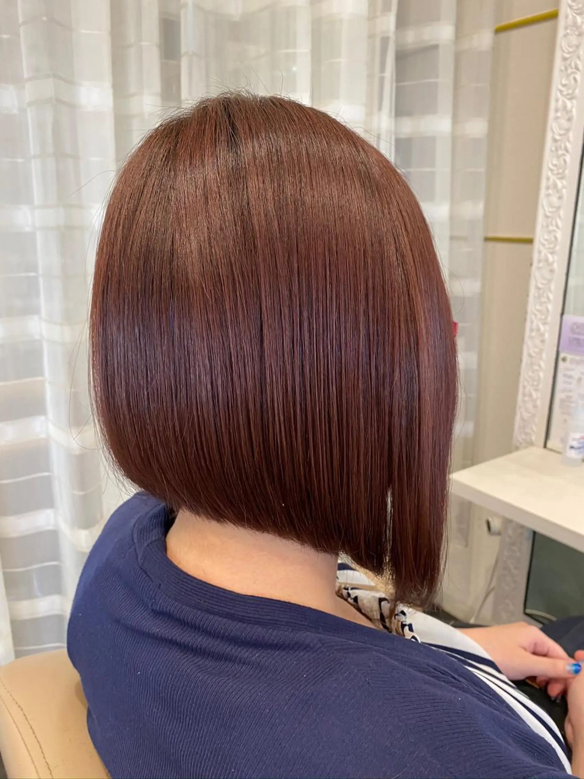 ショート ヘアカラー トリートメント ✨髪質改善・縮毛矯正 専門美容室マーベルのヘアスタイル