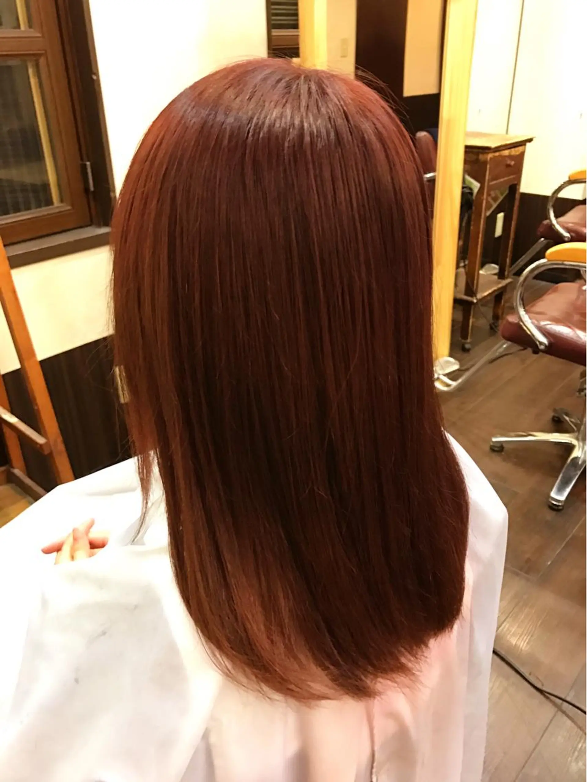 セミロング カラー アッシュ ブリーチ ブラウンカラー 透明感カラー ピンクカラー ALLY（アリー）所属・ミニモお気に入り数 No.1宍戸雄弥のヘアスタイル