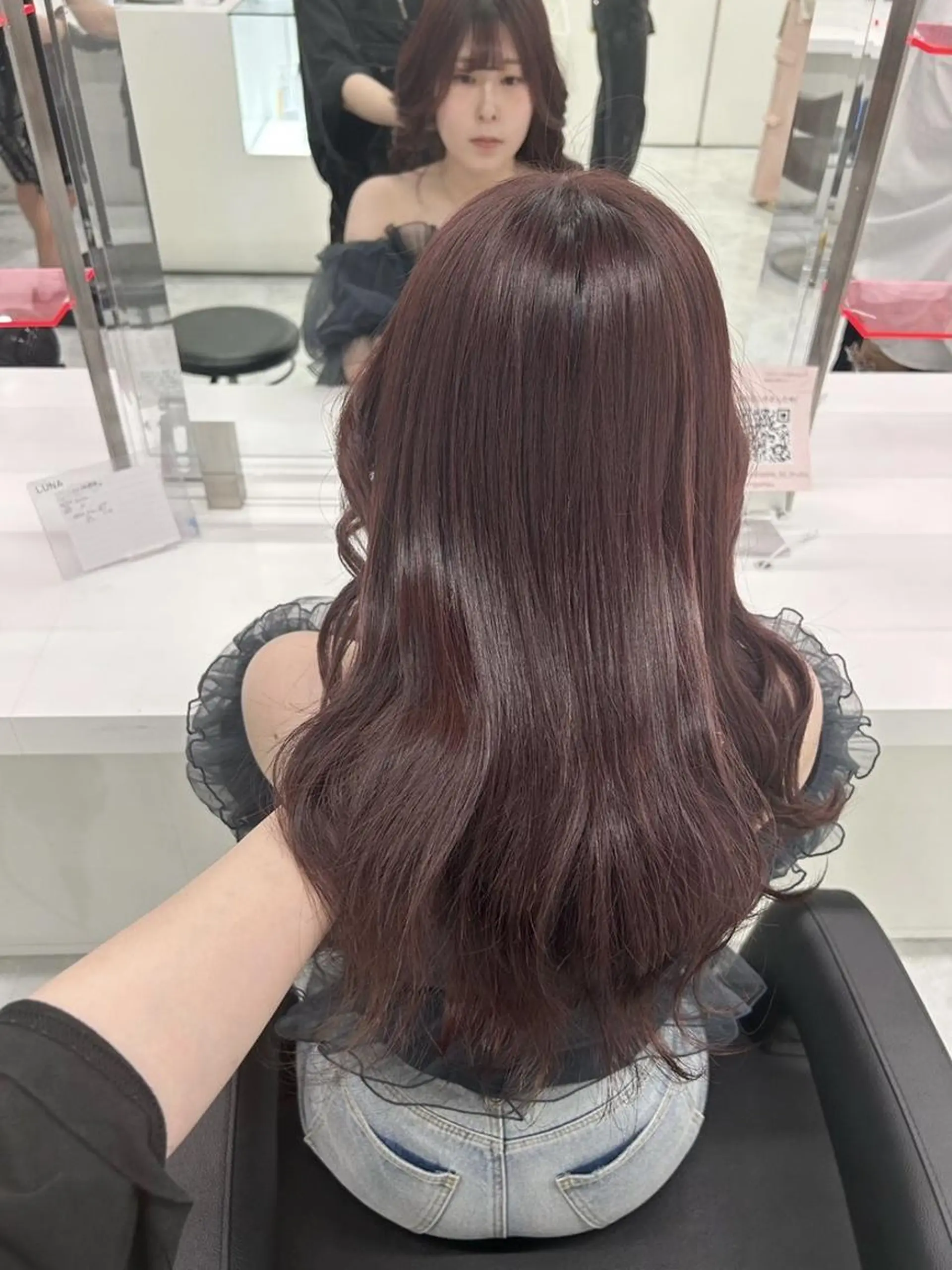 カラー 夏の暖色カラー💞 渋谷FRUITSのヘアスタイル