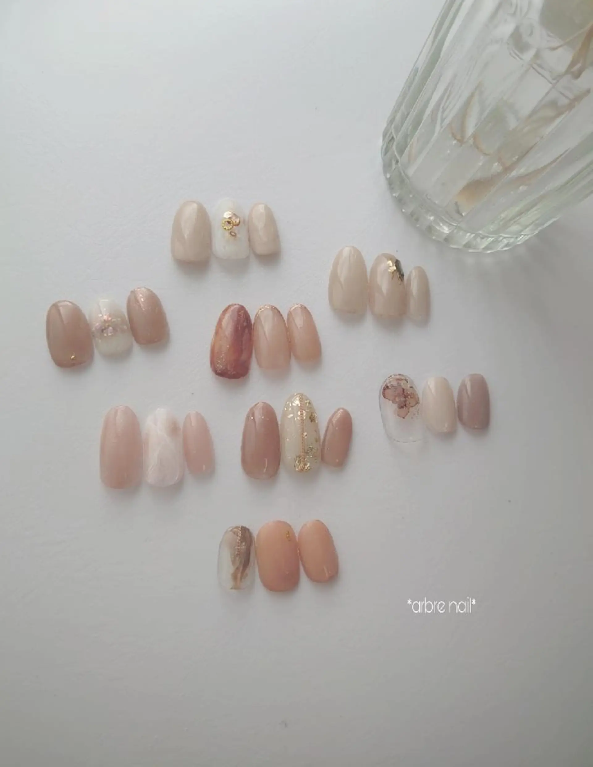 ネイル ハンドネイル ＊arbre nail＊.アーブルネイル所属・〚 arbre  nail 〛のネイルデザイン
