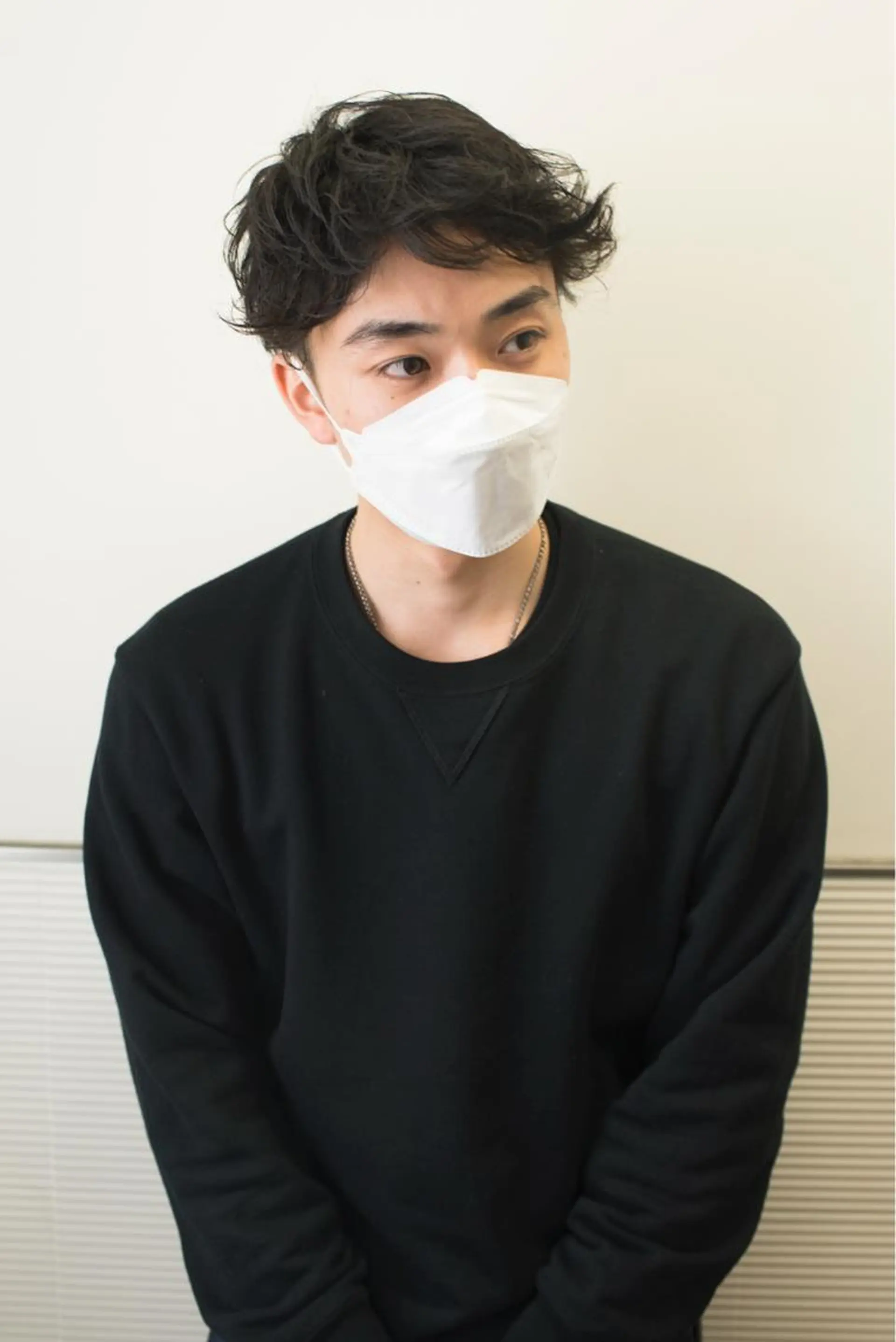 ミディアム メンズ 千葉 慎也のヘアスタイル