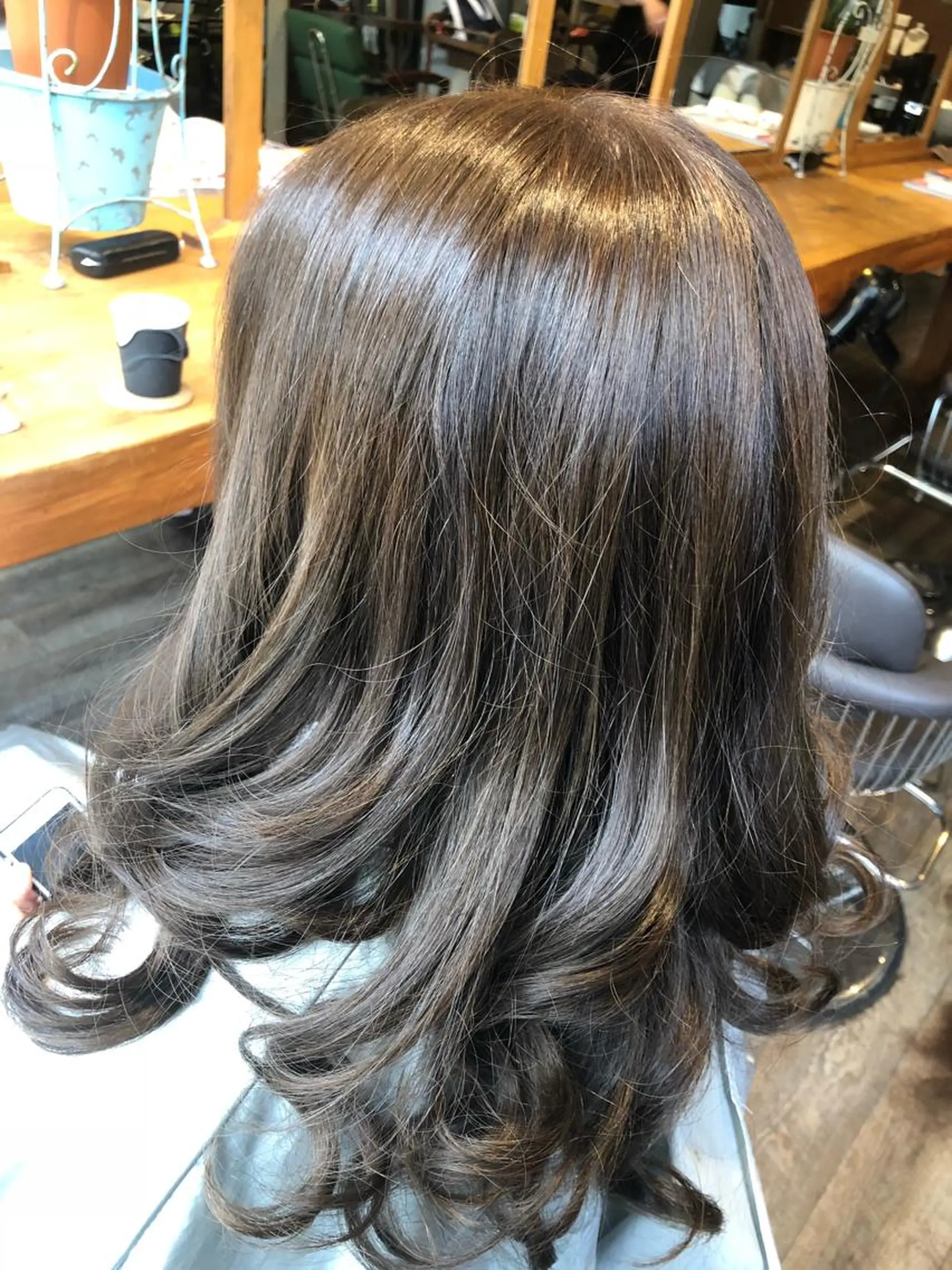 カラー グレージュ MENAトリートメント専門店bySafaria所属・ISHIMORI  のヘアスタイル