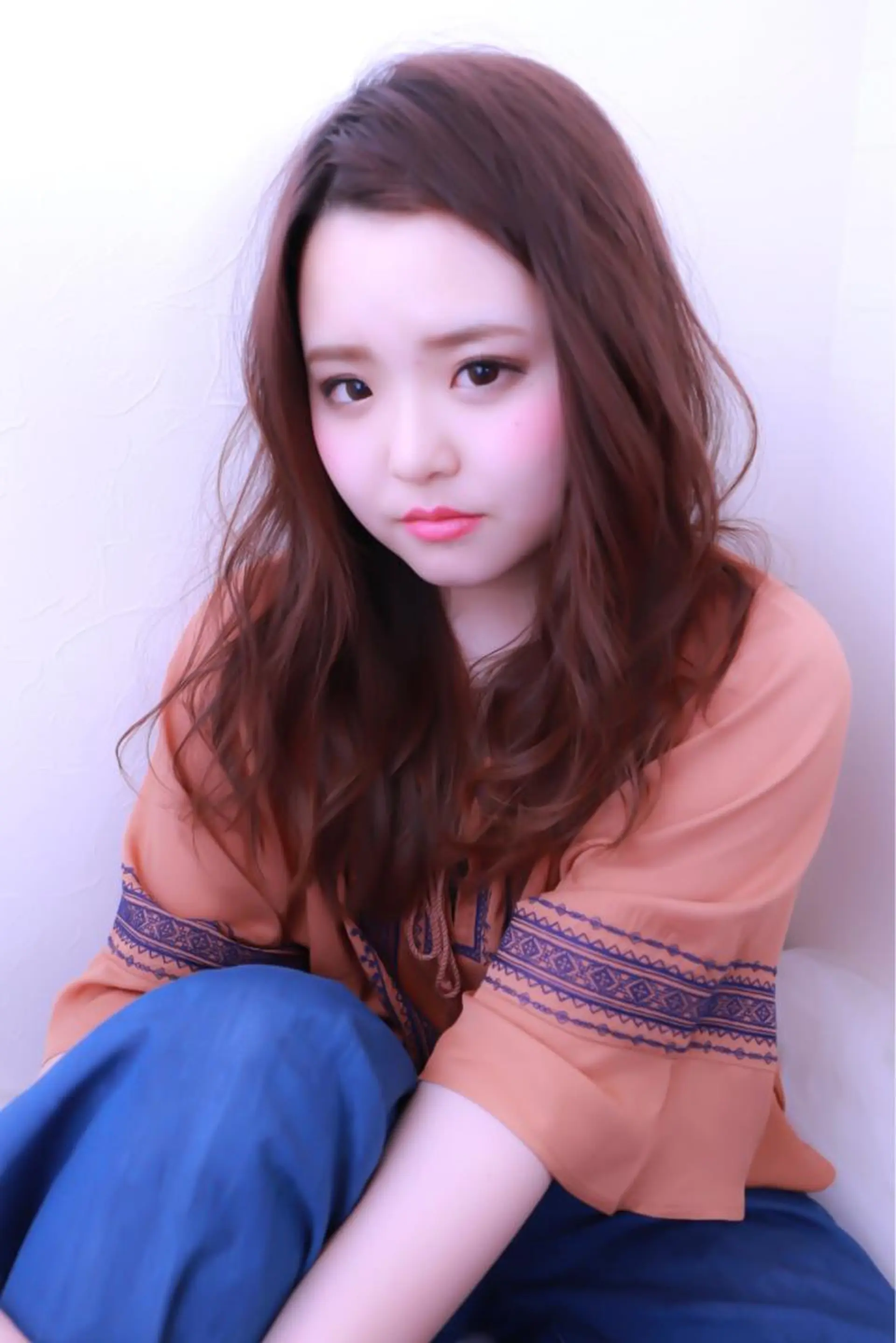 セミロング パーマ IVY joure Suzu.のヘアスタイル