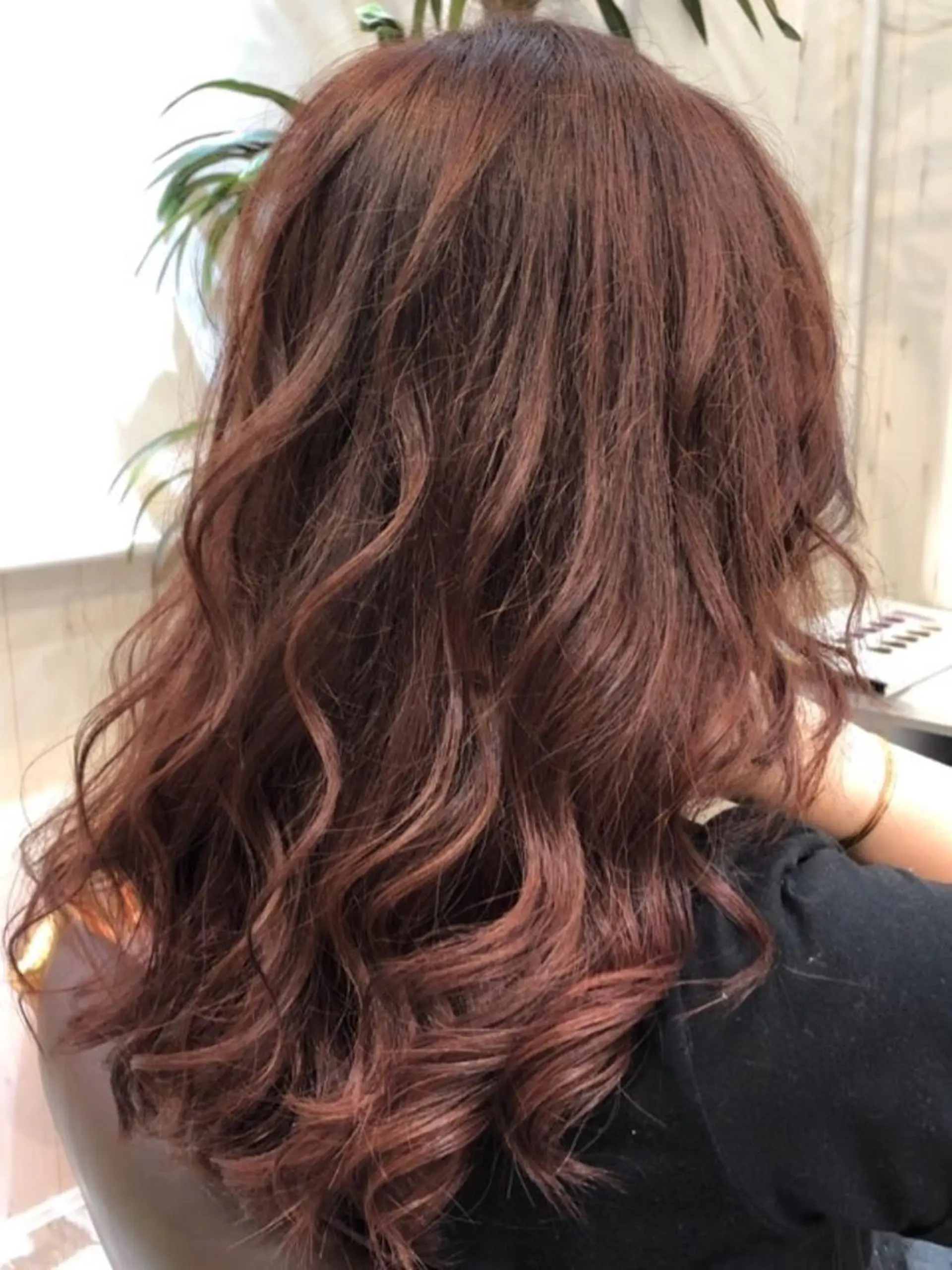 セミロング カラー ヘアアレンジ エクステ地域最安値★ Device梅田のヘアスタイル