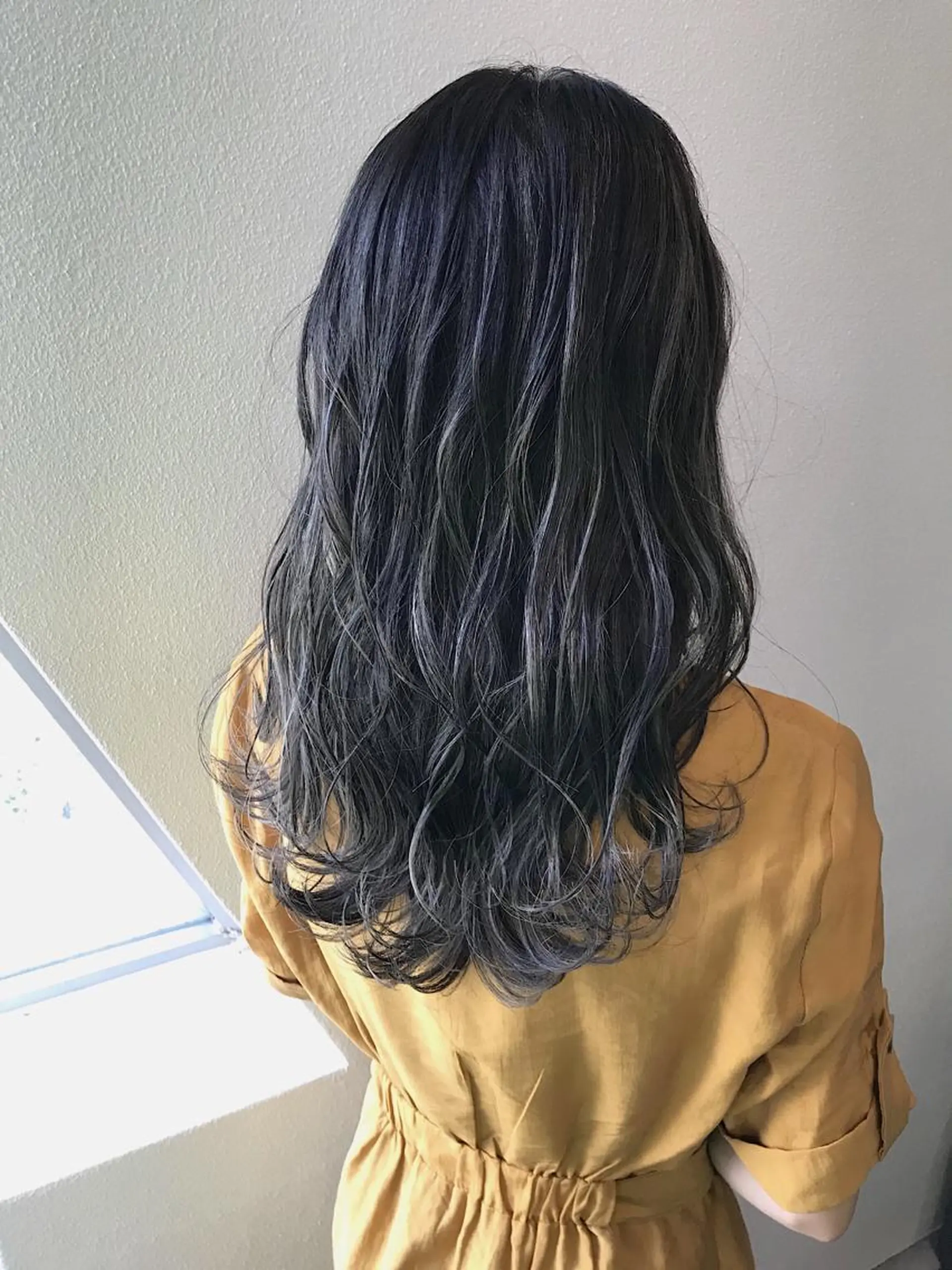 セミロング カラー ハイライトカラー ハイライト ヘアカラー トリートメント lani 天神大名/ブリーチのヘアスタイル