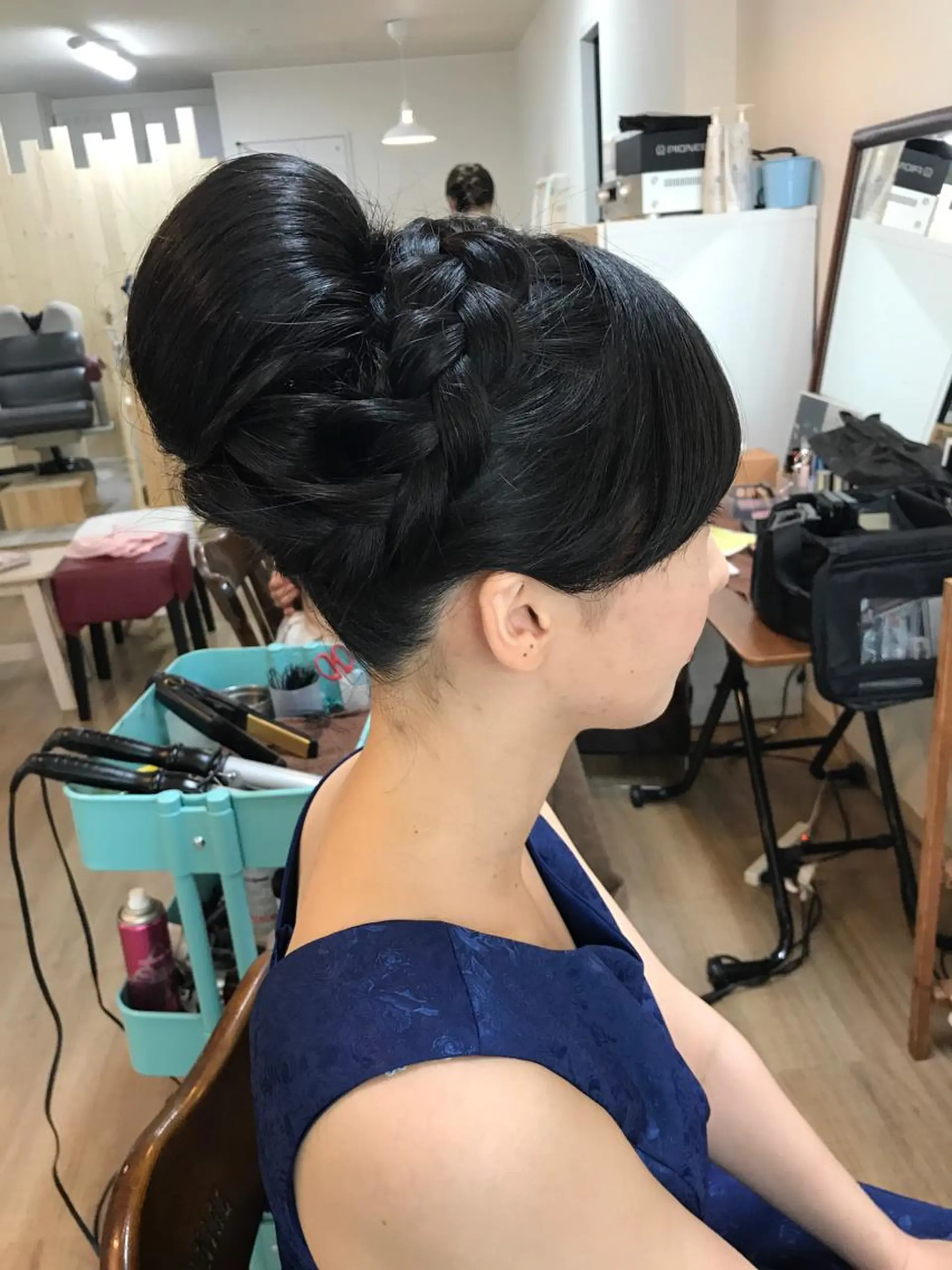 ロング ヘアアレンジ ヘアメ/着付け 清水玲歌のヘアスタイル