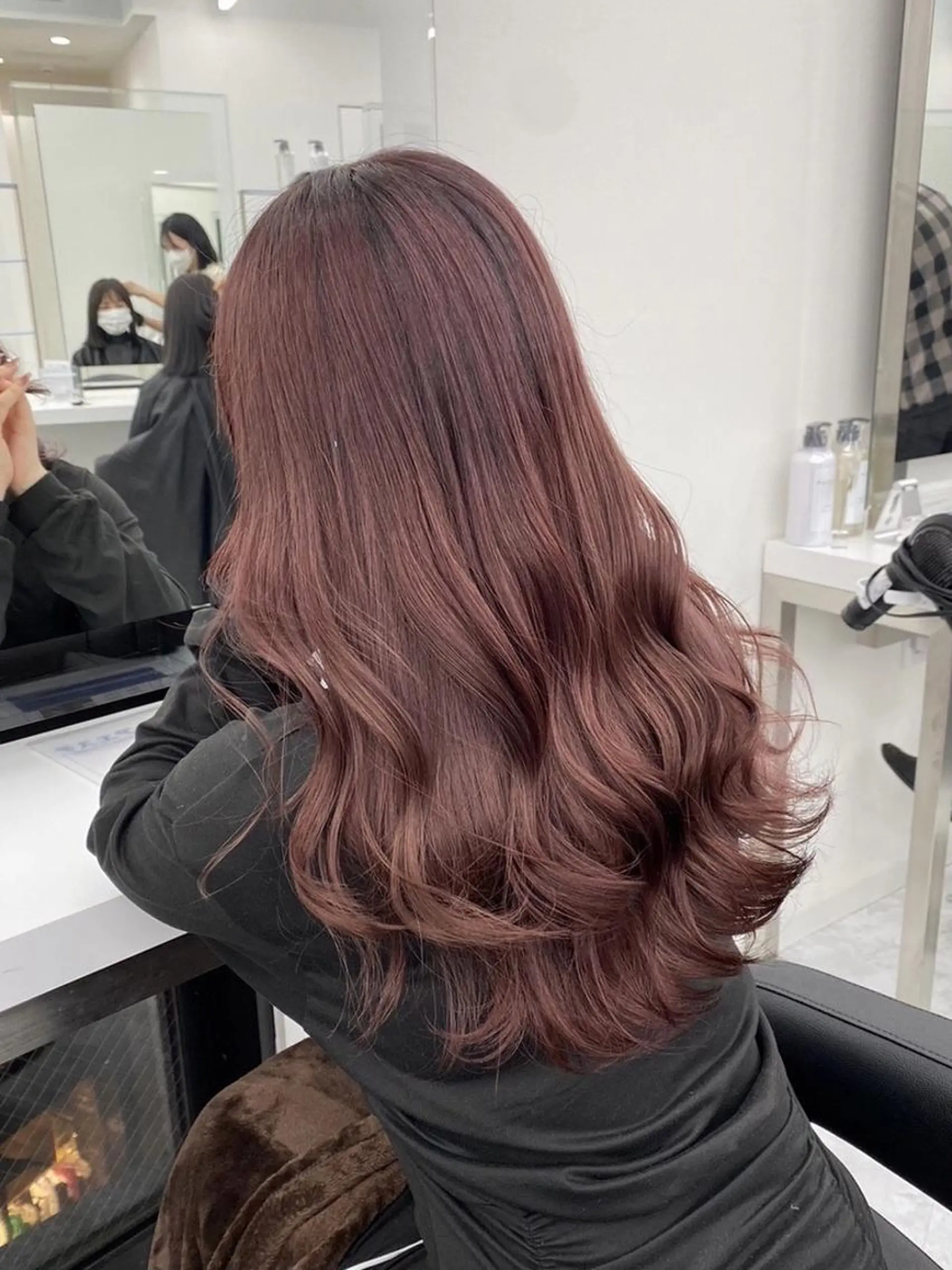 カラー 夏の暖色カラー💞 渋谷FRUITSのヘアスタイル