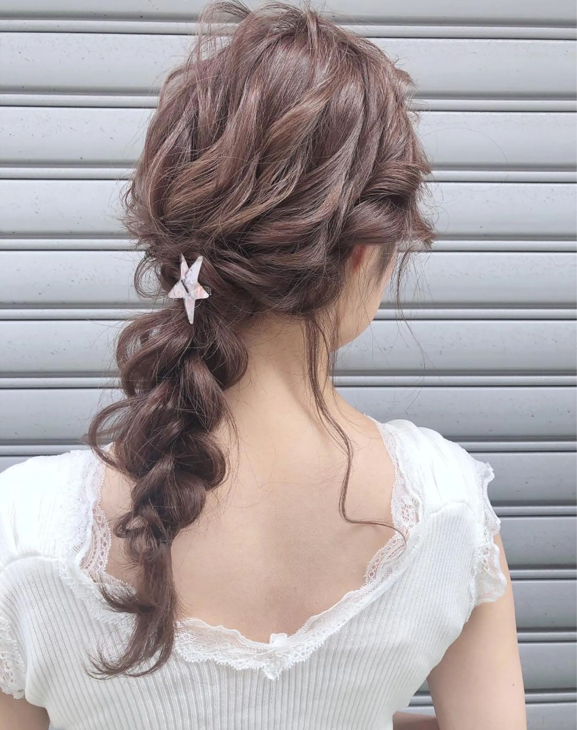 ミディアム ヘアセット omocha hair salon所属・大嶋 伸吾のヘアスタイル