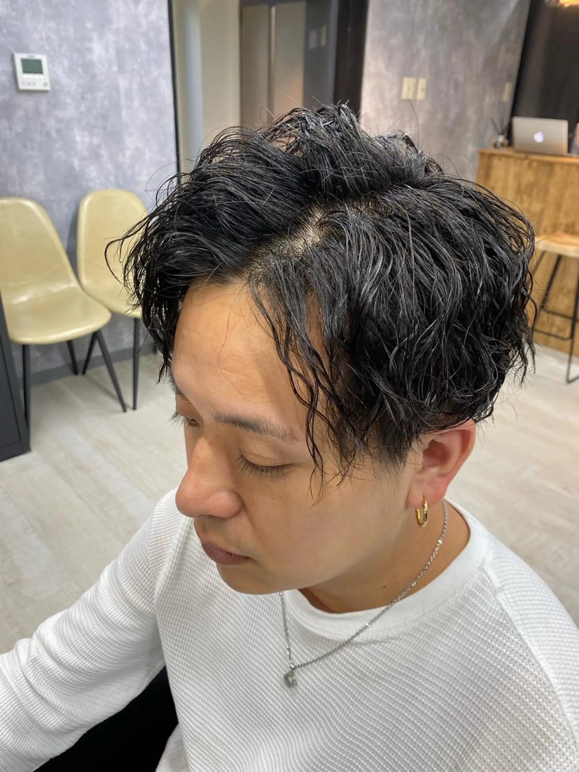 ミディアム 【.ico】心斎橋 飛田ゆうきのヘアスタイル