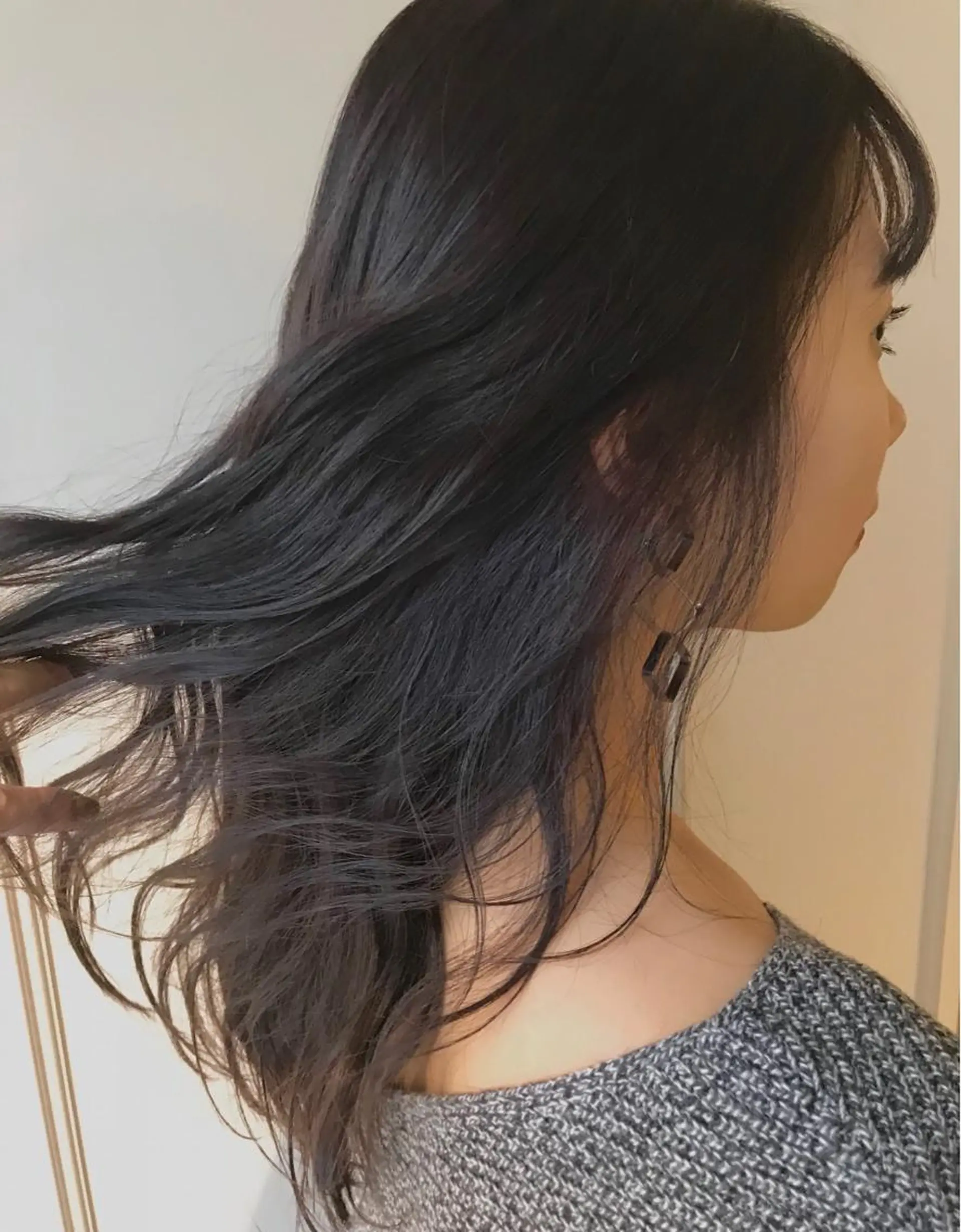 ロング カラー 再現度&髪質改善 LISAのヘアスタイル