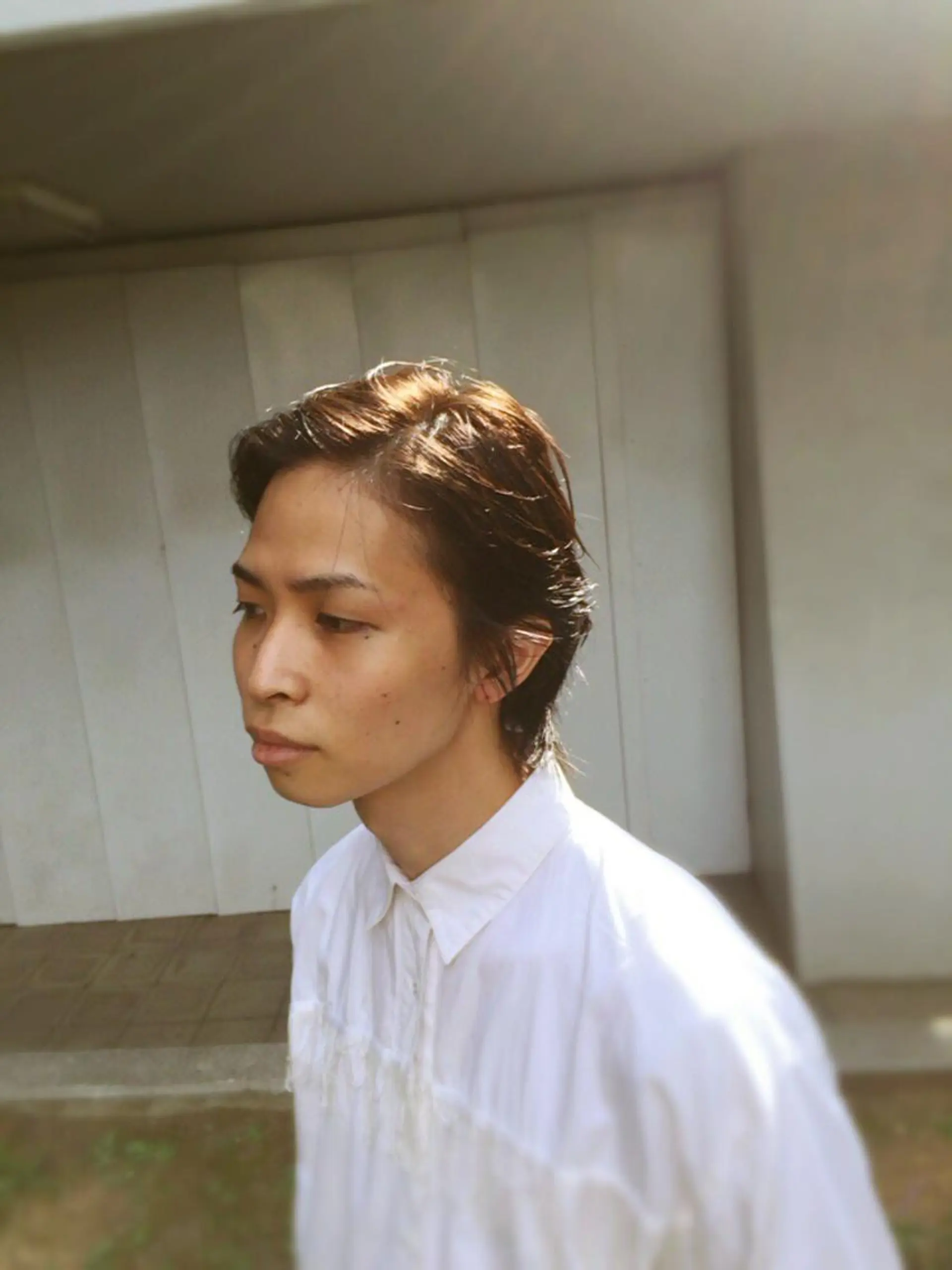 ショート カラー メンズ メンズハイライト ブルーカラー ブルージュ ハイライトカラー ハイライト 💇‍♀️ハイライト 玉谷　俊💇‍♂️のヘアスタイル