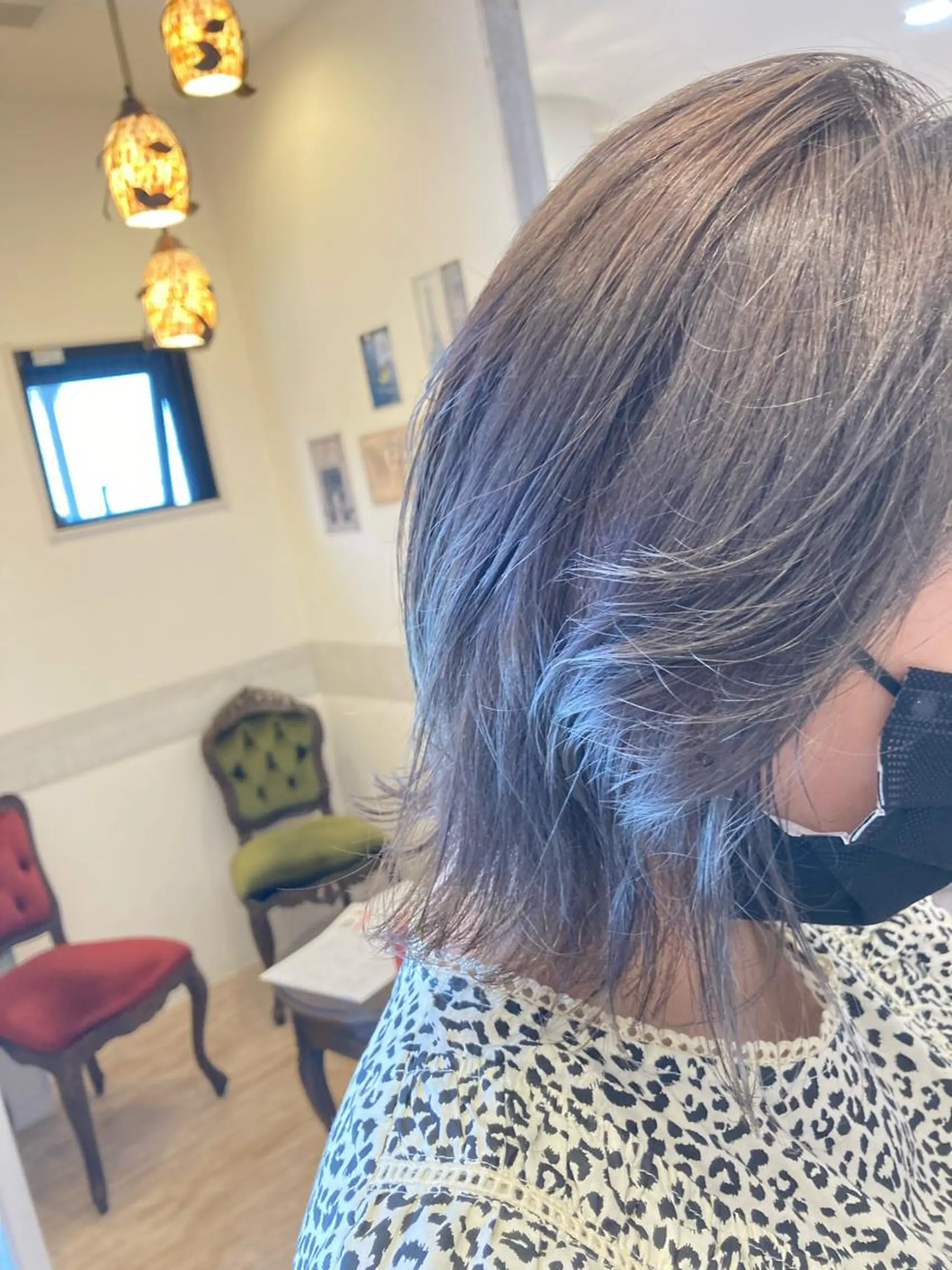 ショート ヘアアレンジ レイヤーカット 佐藤 睦月のヘアスタイル