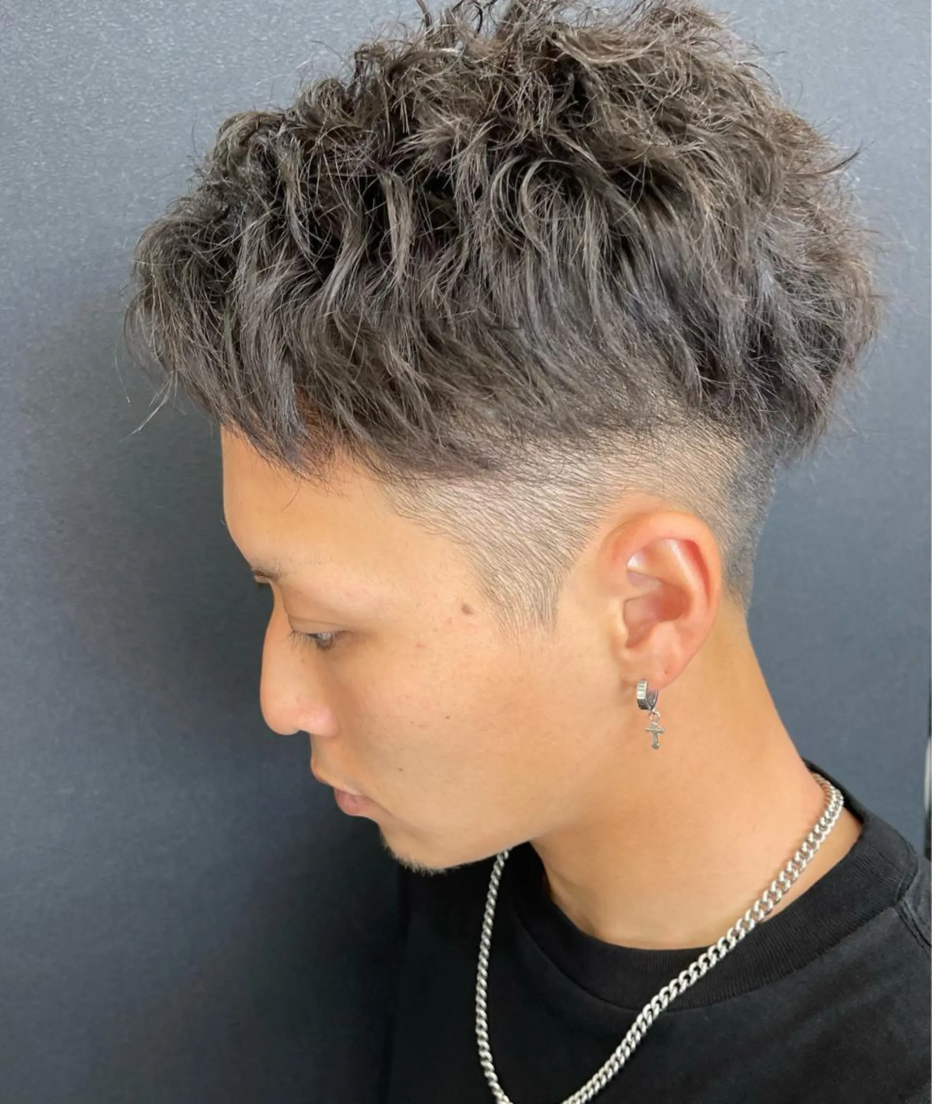 ショート パーマ メンズ メンズパーマ カット パーマ トリートメント beautystadium529所属・高橋 裕利のヘアスタイル