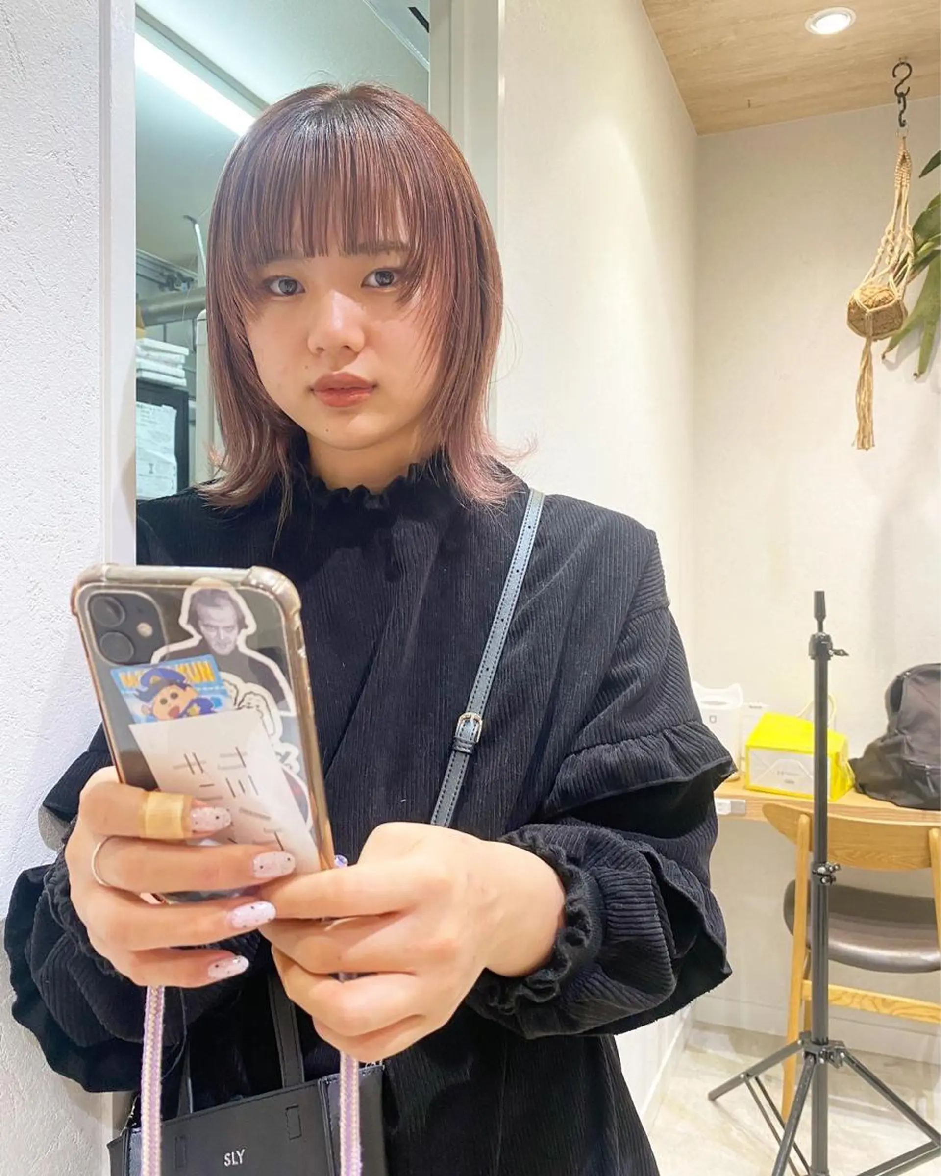 ミディアム レイヤーカット カット パーマ指名No1 /namiのヘアスタイル