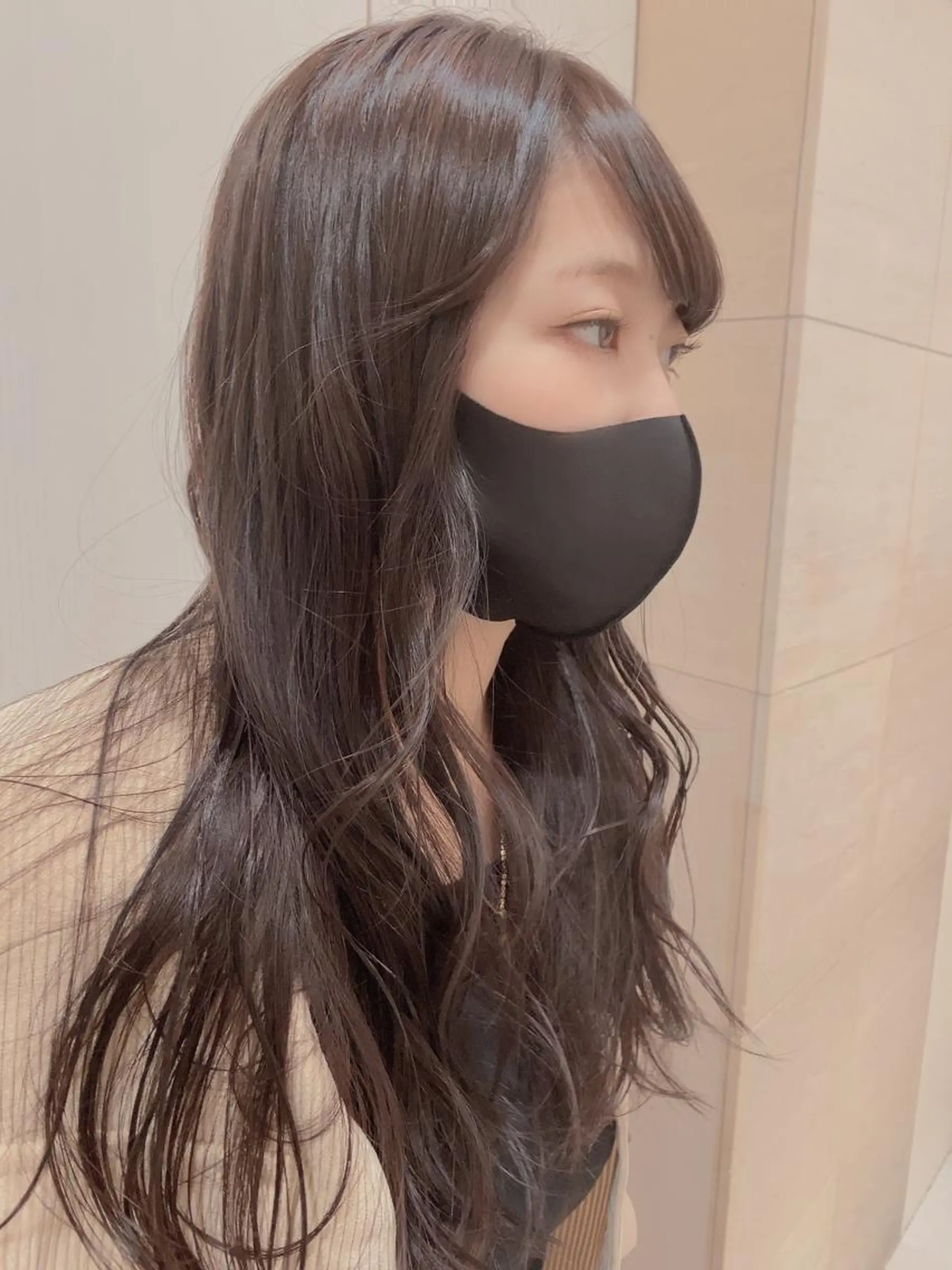 ロング ヘアカラー トリートメント MITSUKI🤍 モテ髪×韓国レイヤーのヘアスタイル