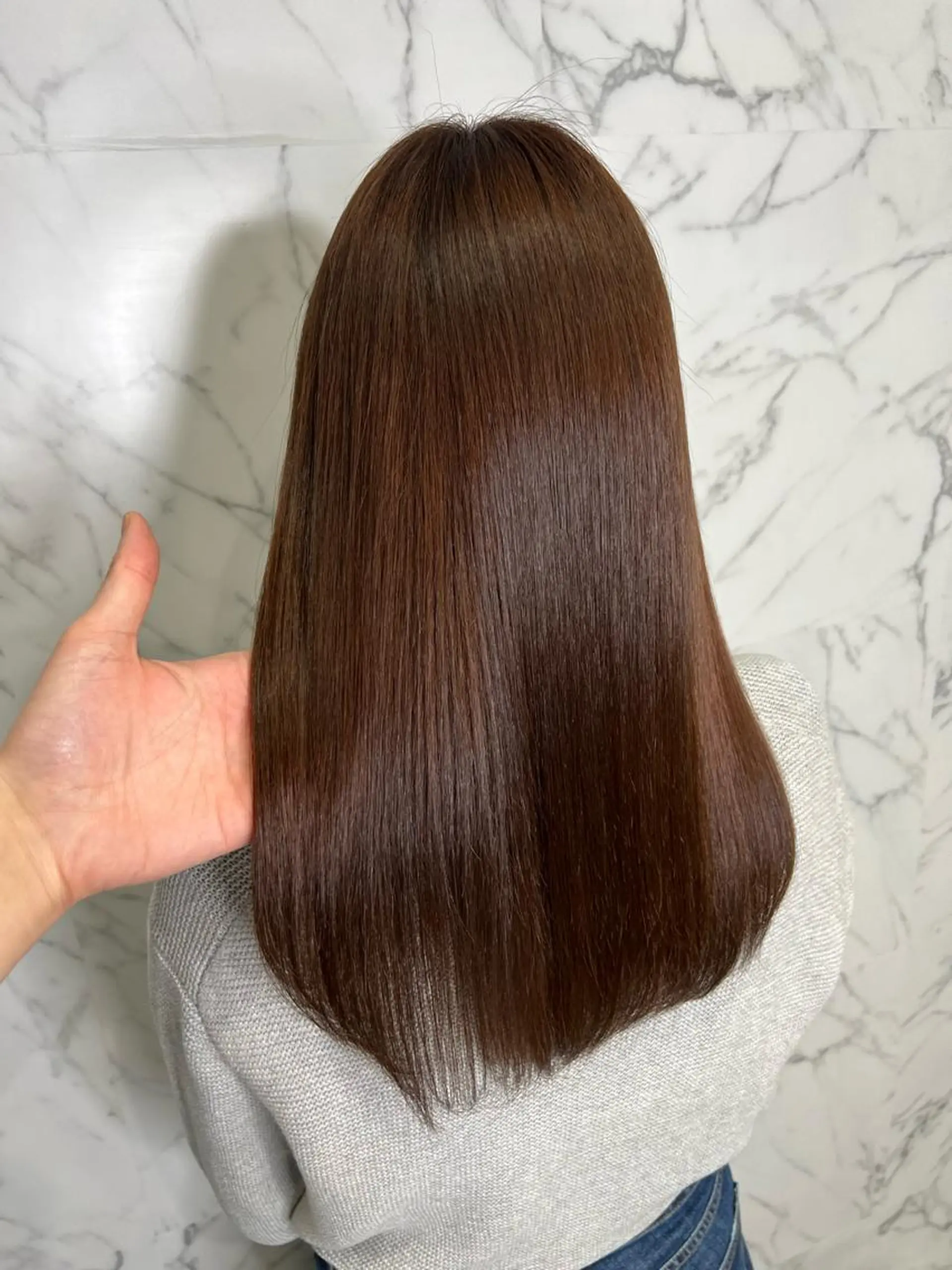 セミロング 縮毛矯正 PARIS hair salon所属・秋葉原　柏木絢汰 ✨当日予約okのヘアスタイル